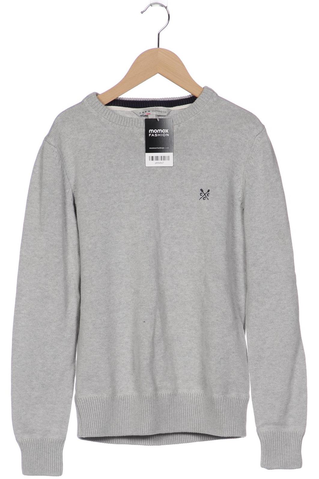 Crew Clothing Company Herren Pullover, grau, Gr. 48