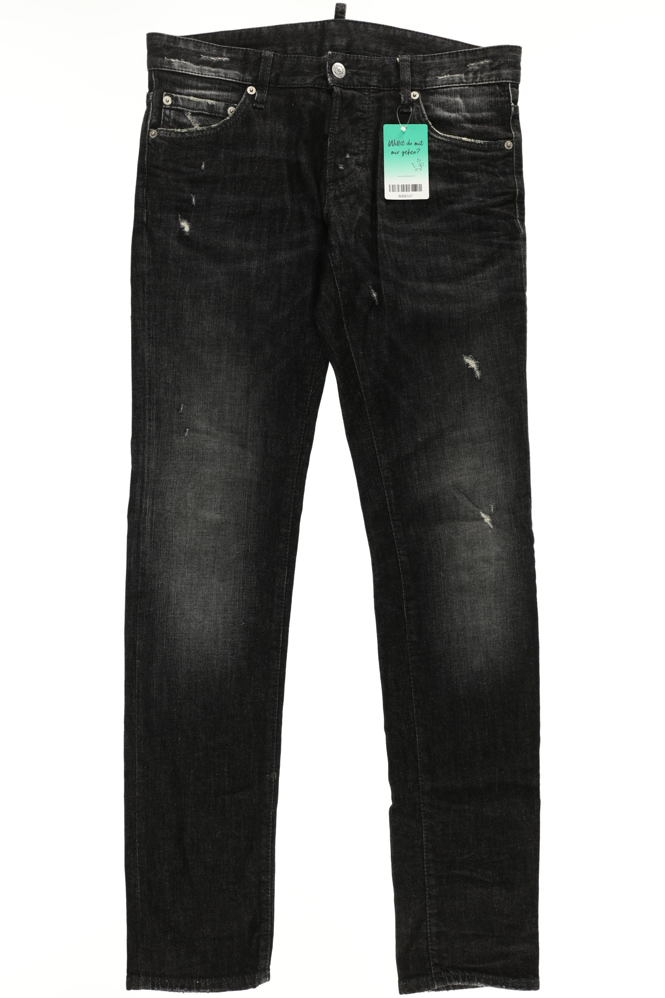 Dsquared2 Herren Jeans, schwarz, Gr. 46