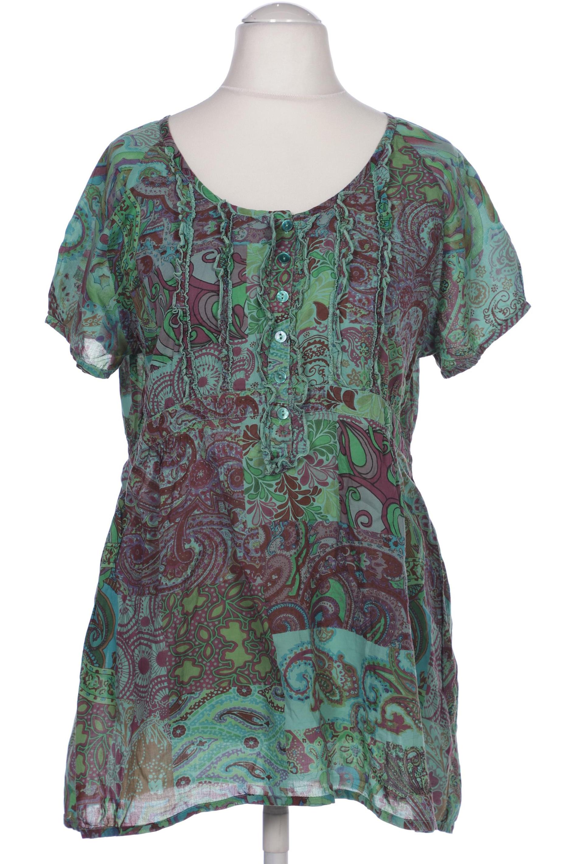 Deerberg Damen Bluse, grün, Gr. 38