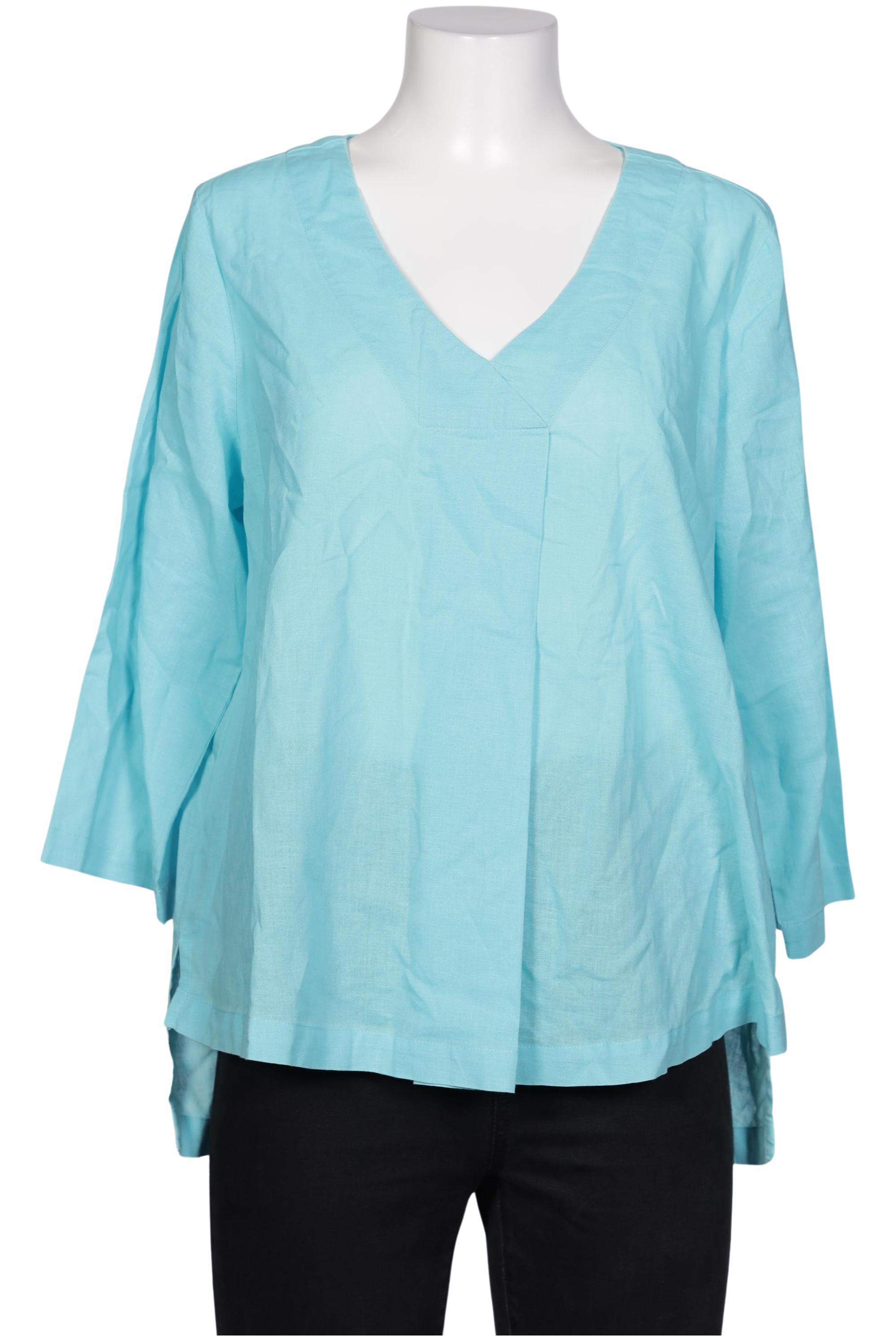 Deerberg Damen Bluse, blau, Gr. 42