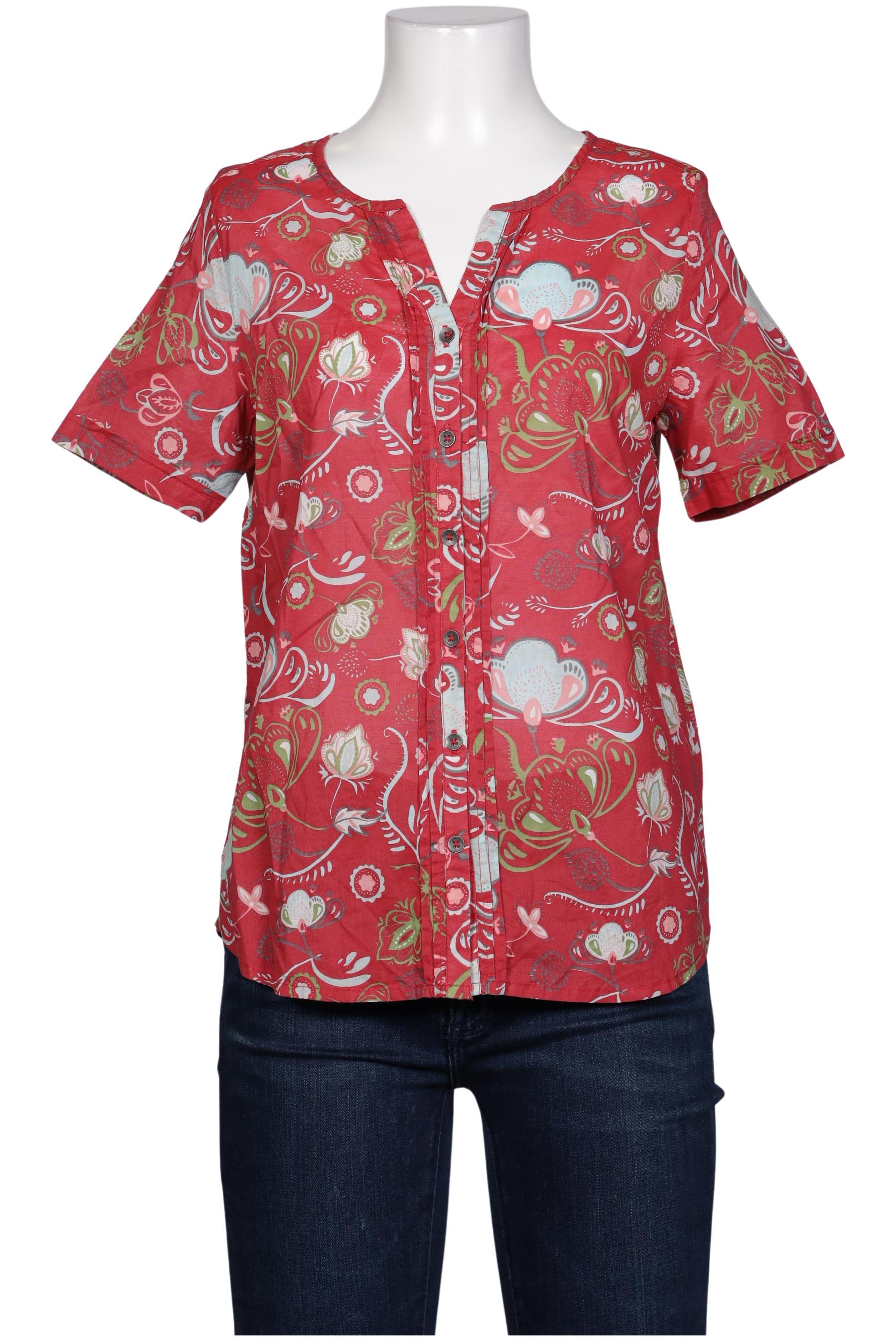 Deerberg Damen Bluse, rot, Gr. 40