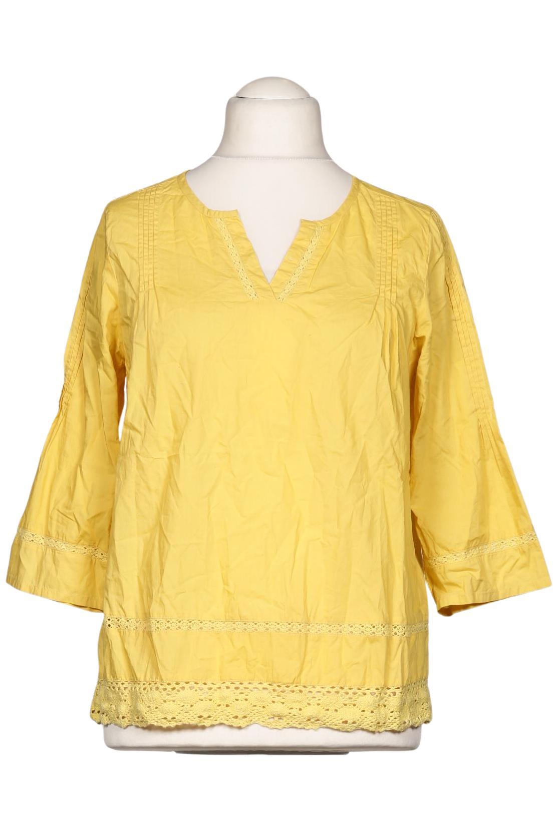 Deerberg Damen Bluse, gelb, Gr. 42