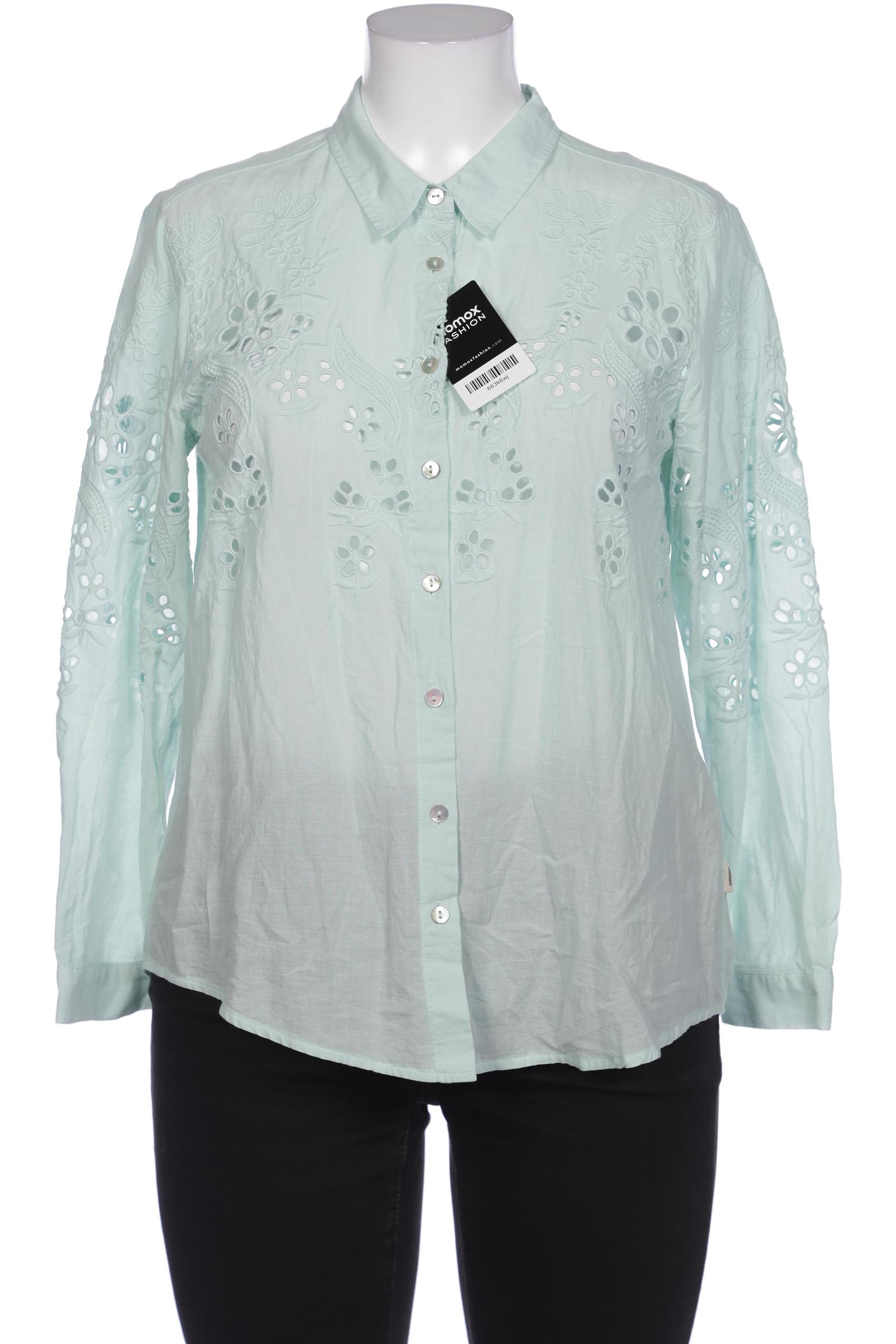 Deerberg Damen Bluse, hellgrün, Gr. 42