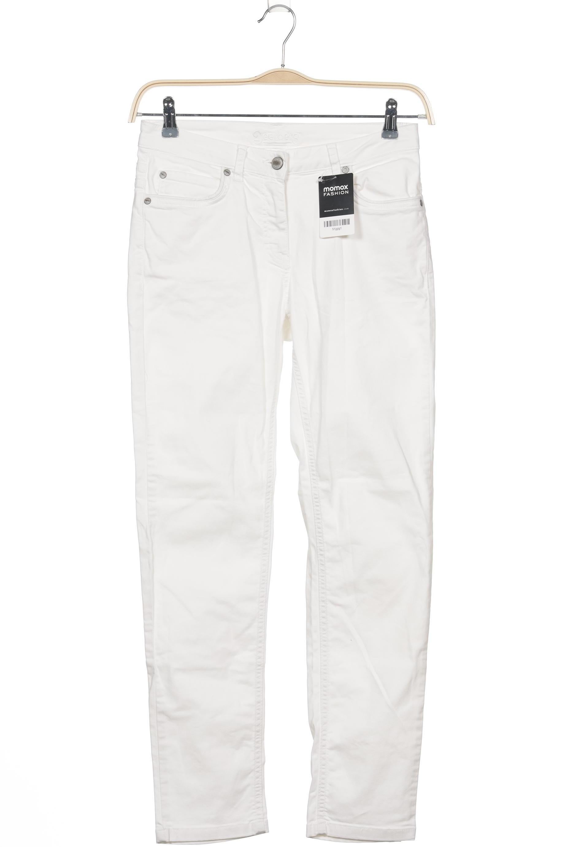 Deerberg Damen Jeans, weiß, Gr. 38