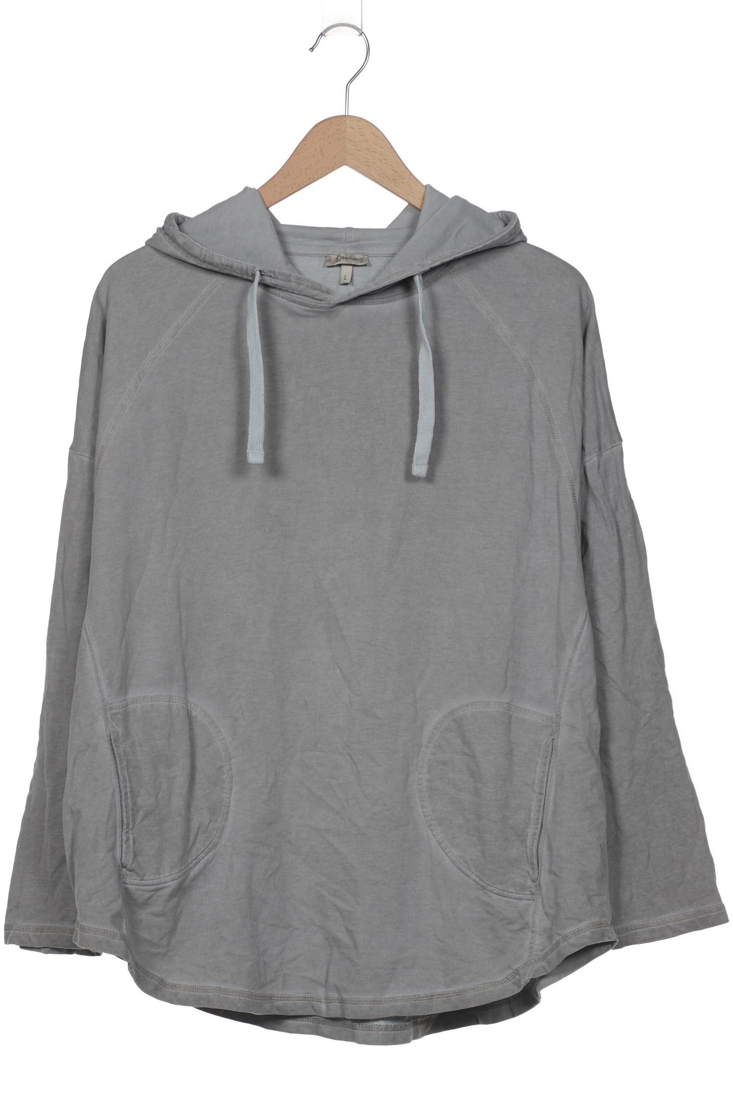 Deerberg Damen Kapuzenpullover, hellblau, Gr. 42
