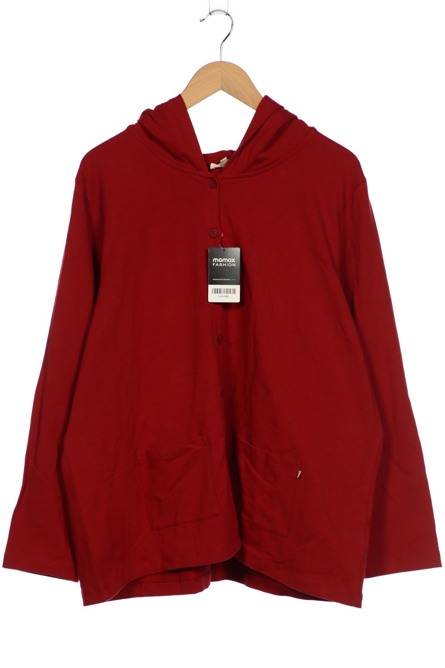 Deerberg Damen Kapuzenpullover, bordeaux, Gr. 46
