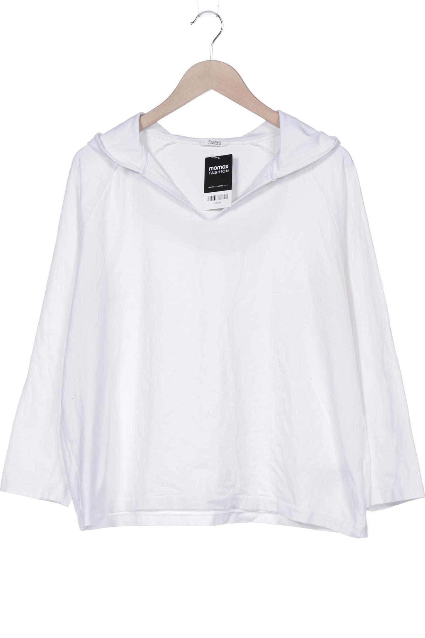 Deerberg Damen Kapuzenpullover, weiß, Gr. 42
