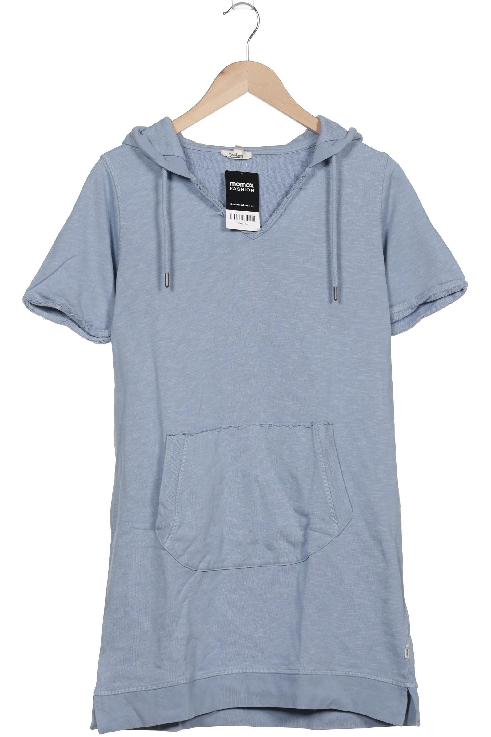 Deerberg Damen Kapuzenpullover, blau, Gr. 36