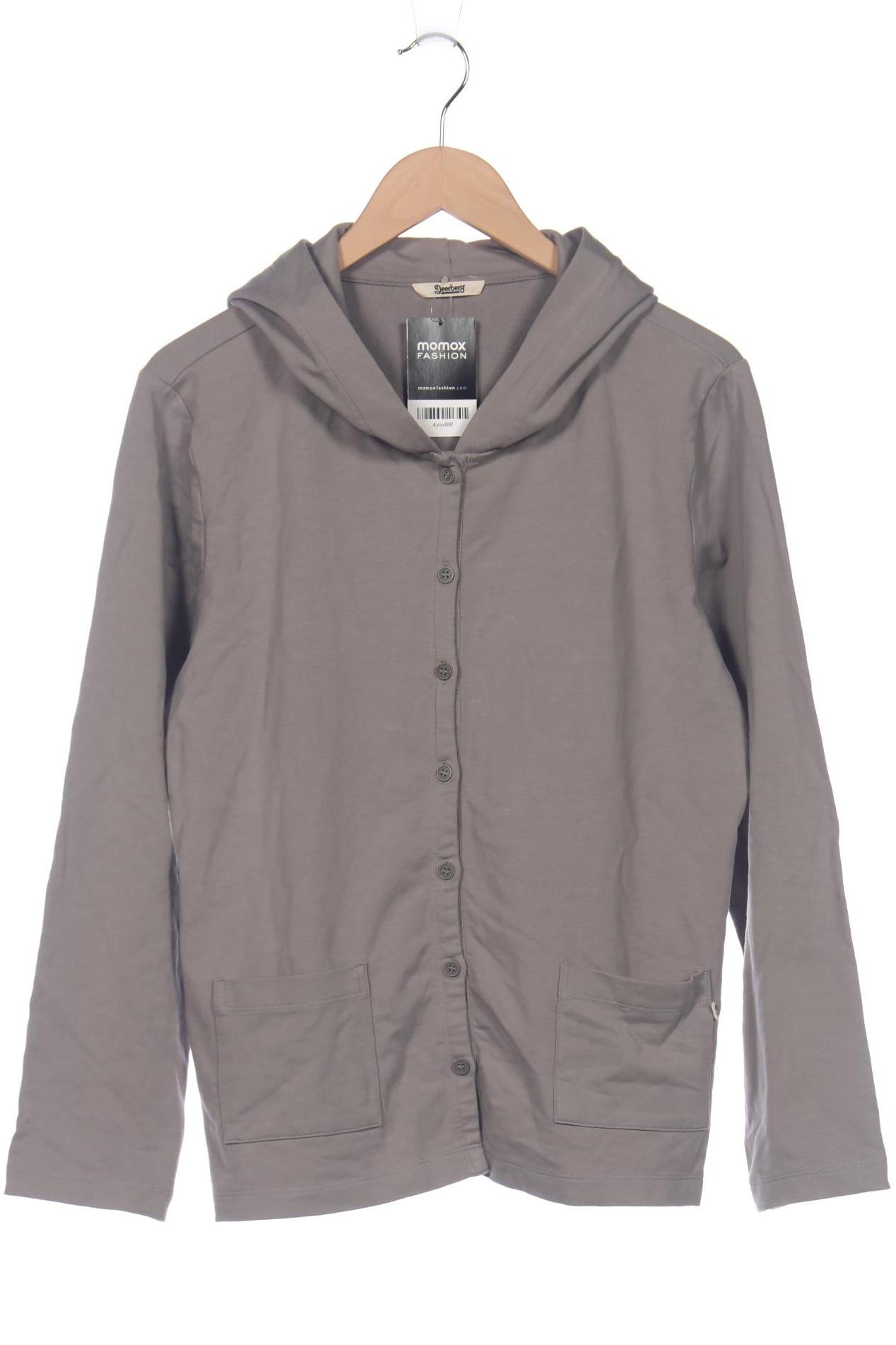 Deerberg Damen Kapuzenpullover, grau, Gr. 42