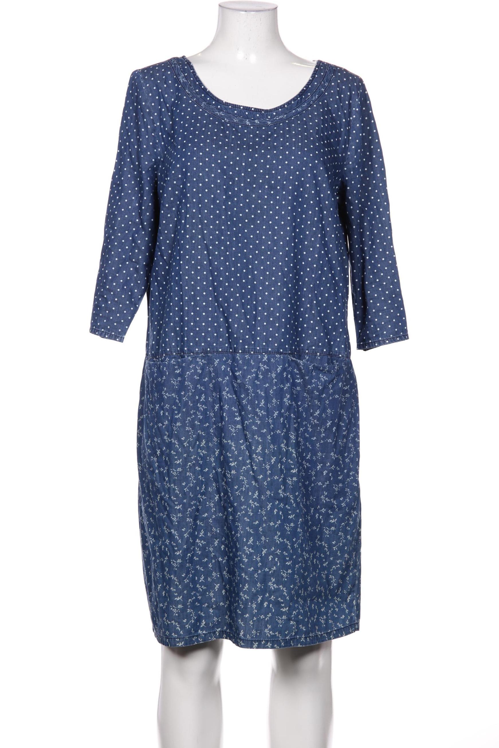 Deerberg Damen Kleid, blau, Gr. 38