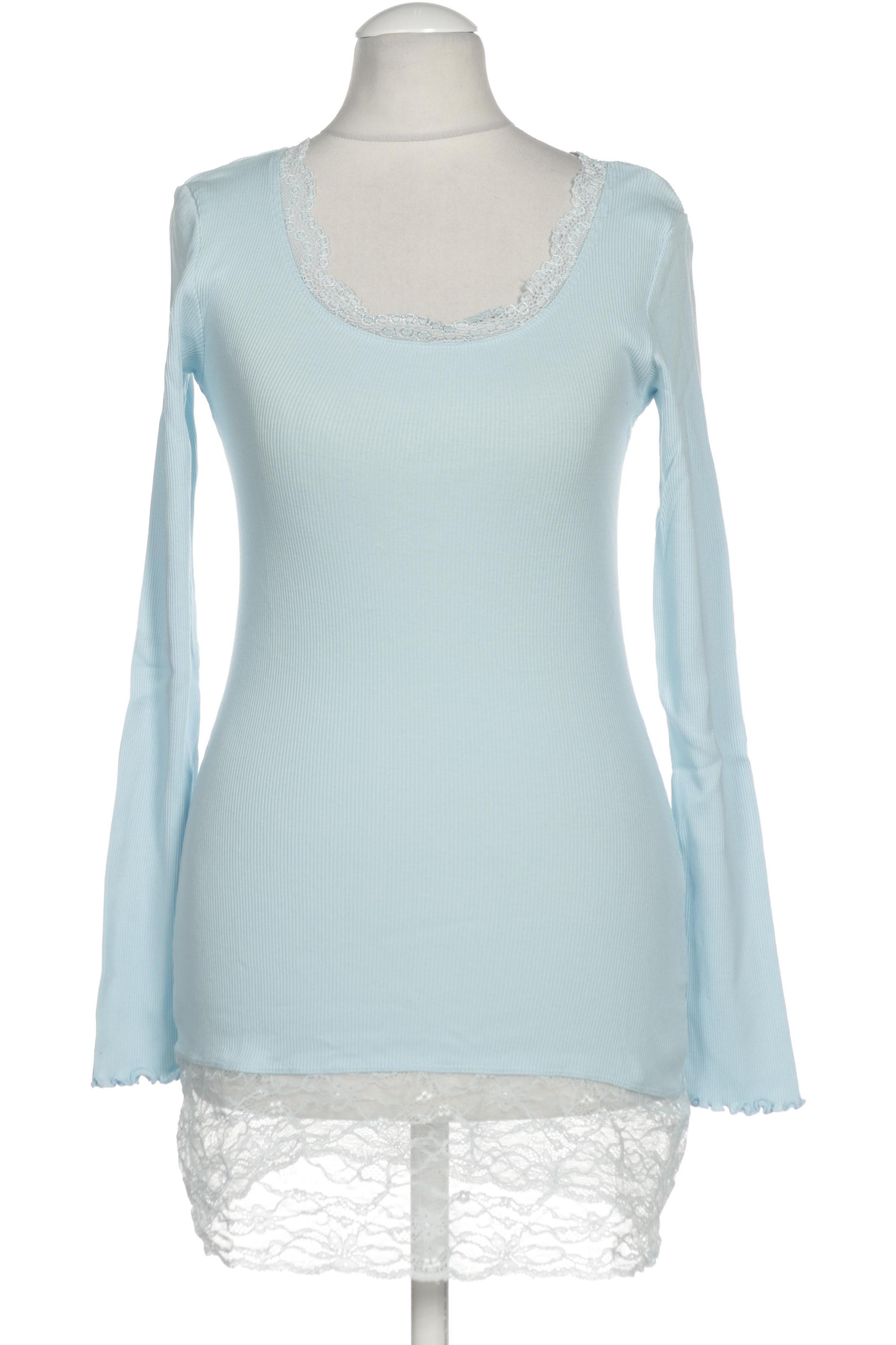 Deerberg Damen Langarmshirt, blau, Gr. 36