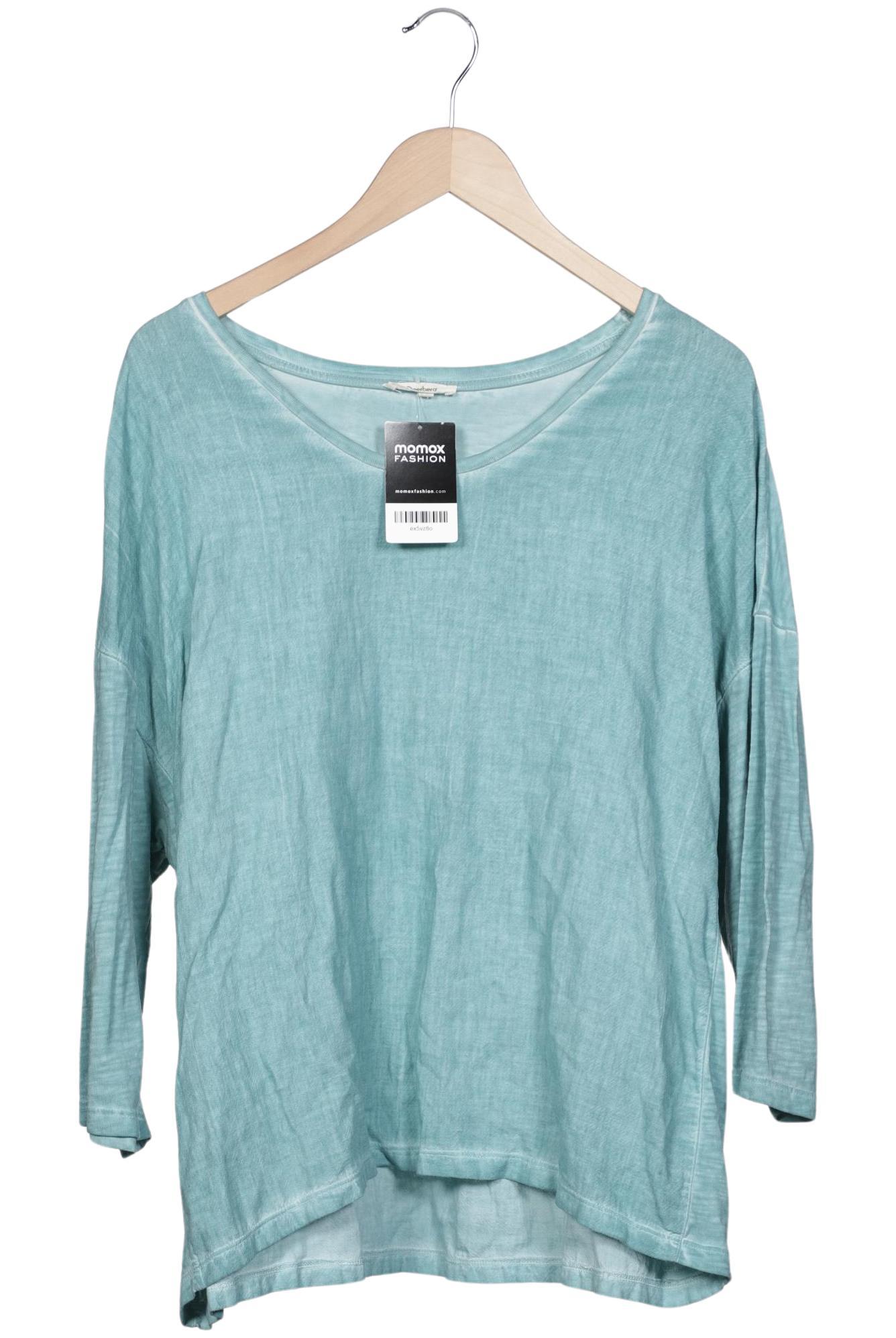 Deerberg Damen Langarmshirt, blau, Gr. 44