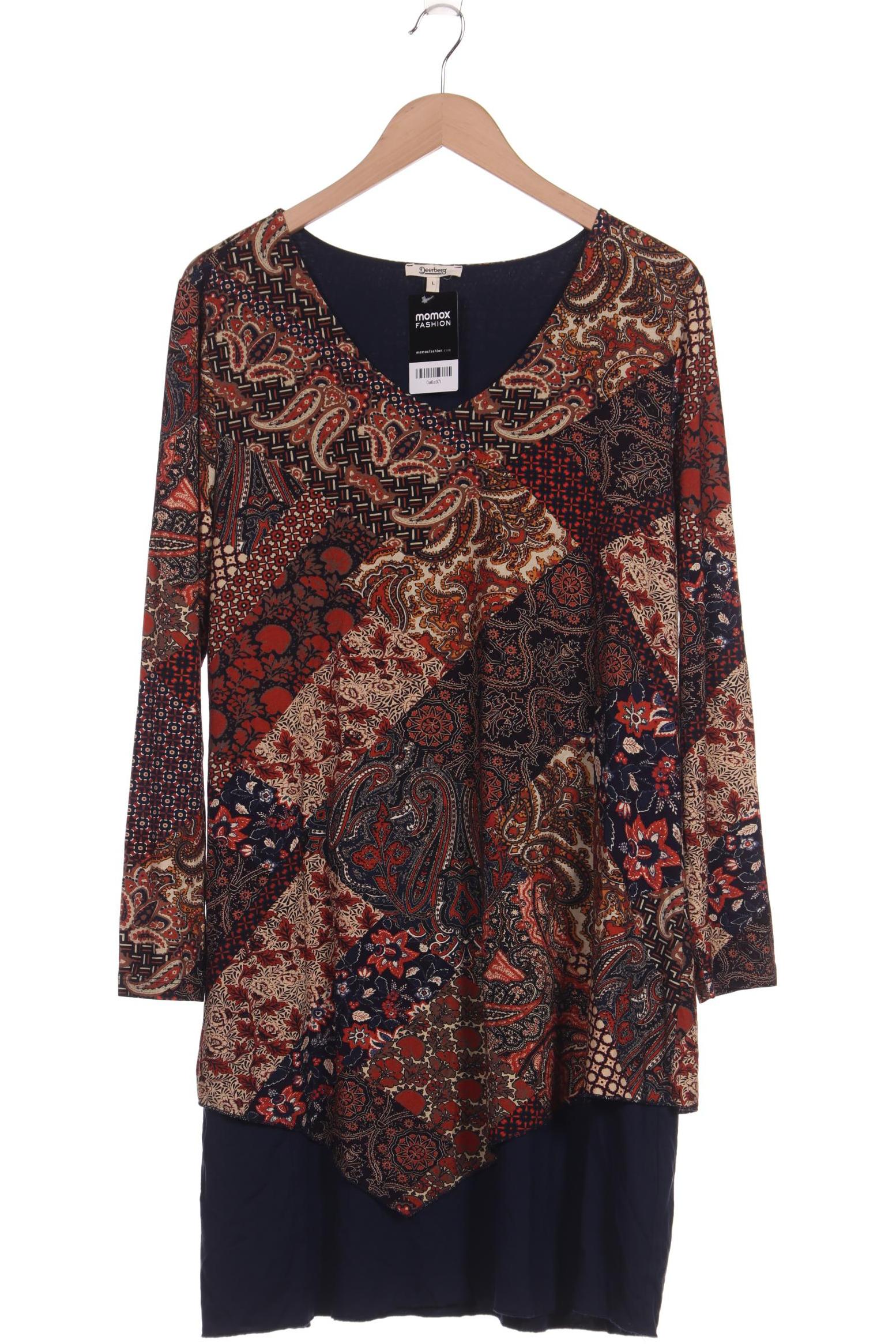 Deerberg Damen Langarmshirt, orange, Gr. 42
