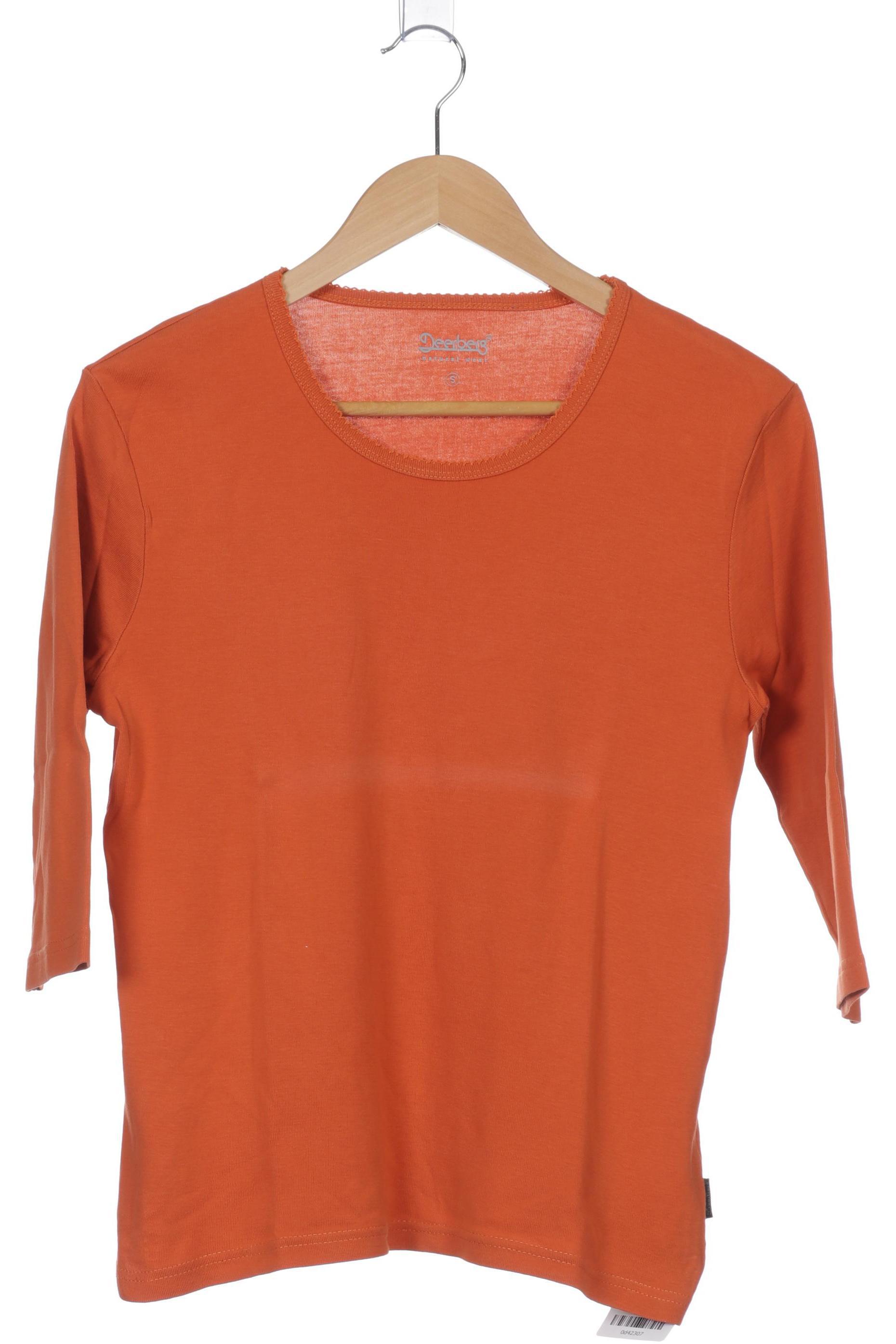 Deerberg Damen Langarmshirt, orange, Gr.