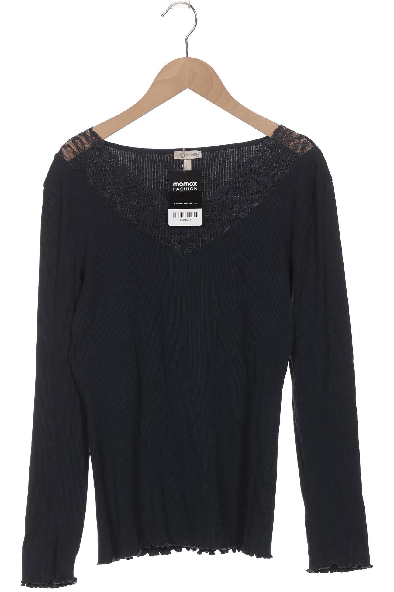 Deerberg Damen Langarmshirt, marineblau, Gr. 42