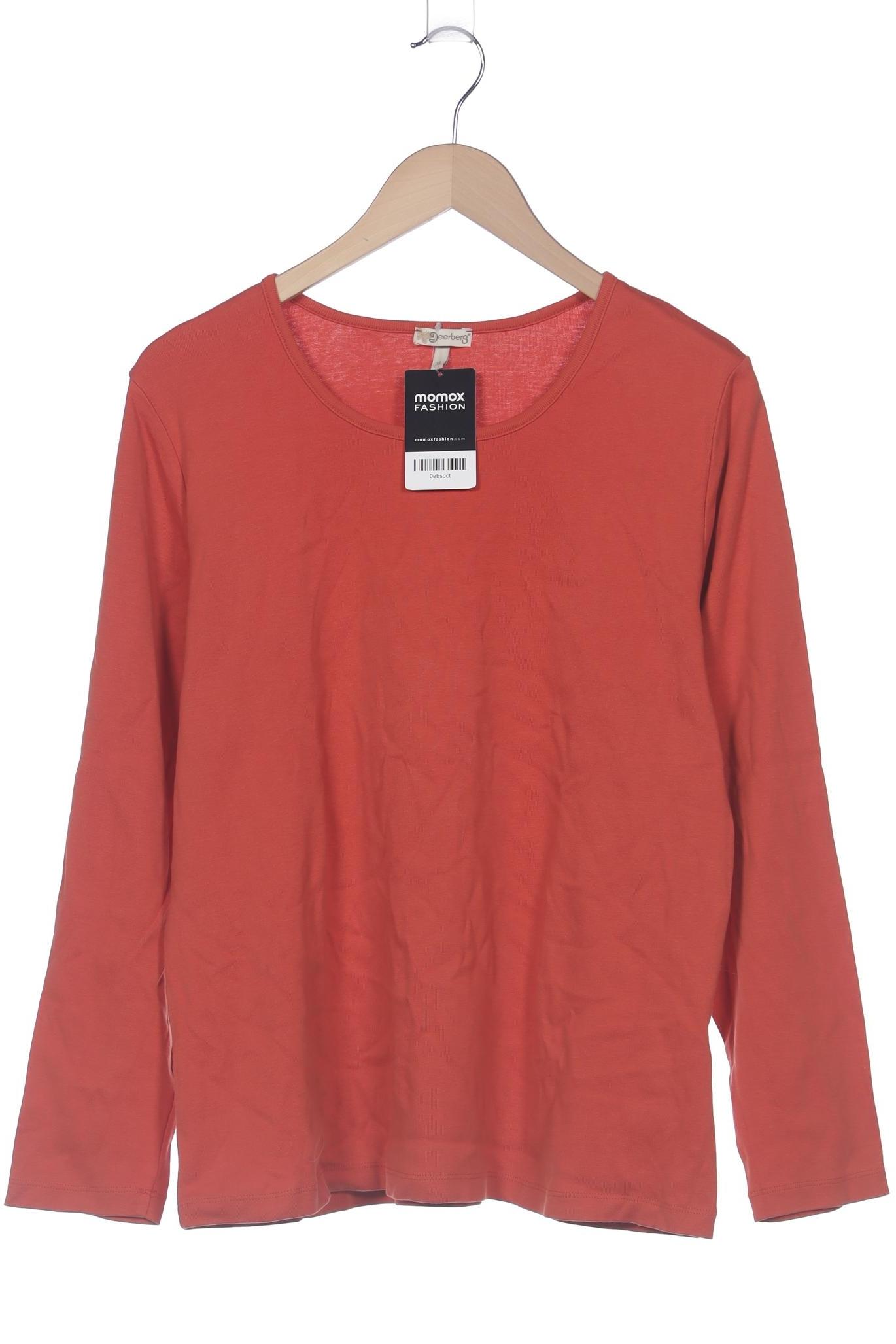Deerberg Damen Langarmshirt, orange, Gr. 44