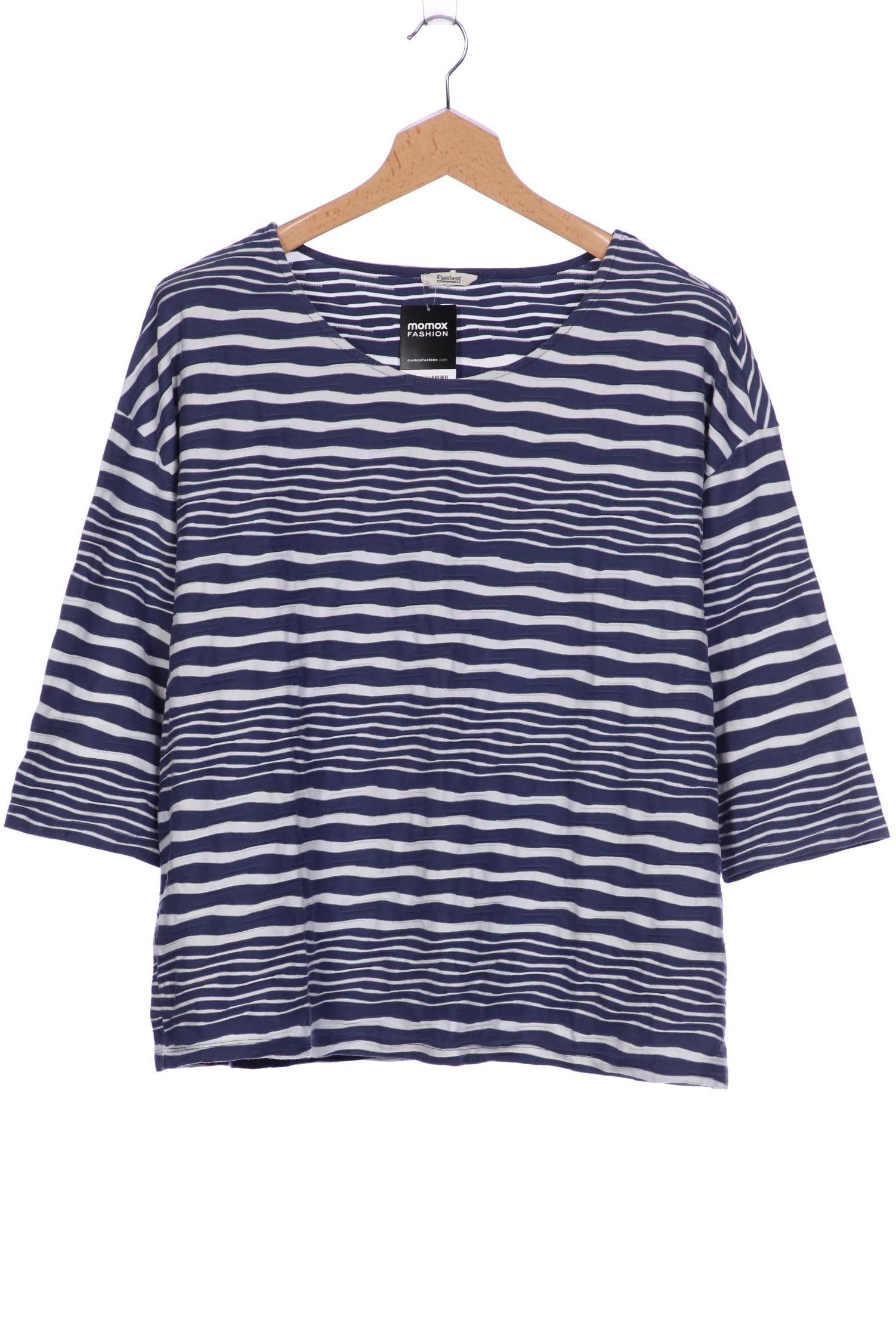 Deerberg Damen Langarmshirt, marineblau, Gr. 46