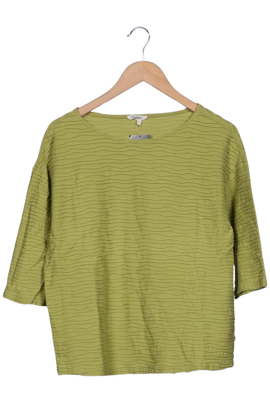 Deerberg Damen Langarmshirt, grün, Gr. 42