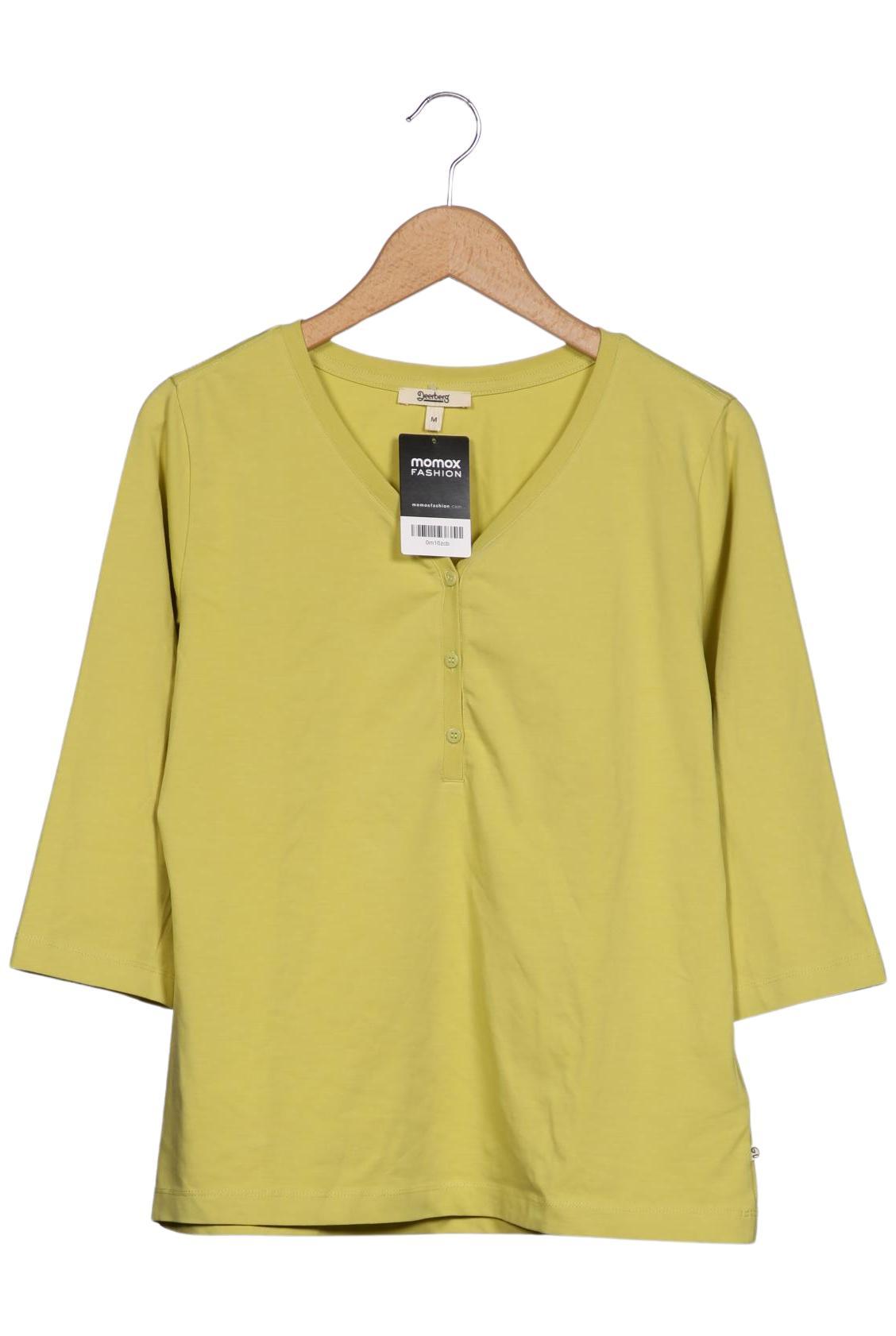 Deerberg Damen Langarmshirt, hellgrün, Gr. 38