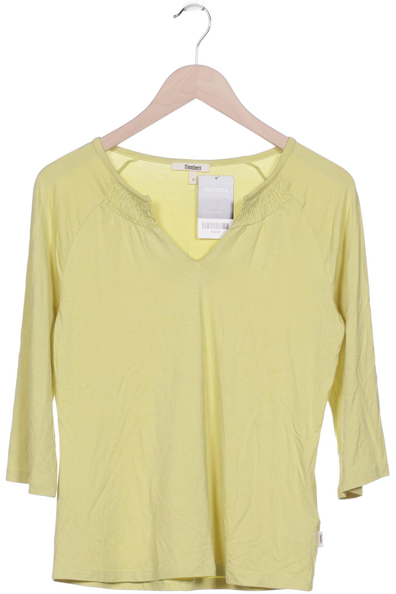 Deerberg Damen Langarmshirt, gelb, Gr. 36