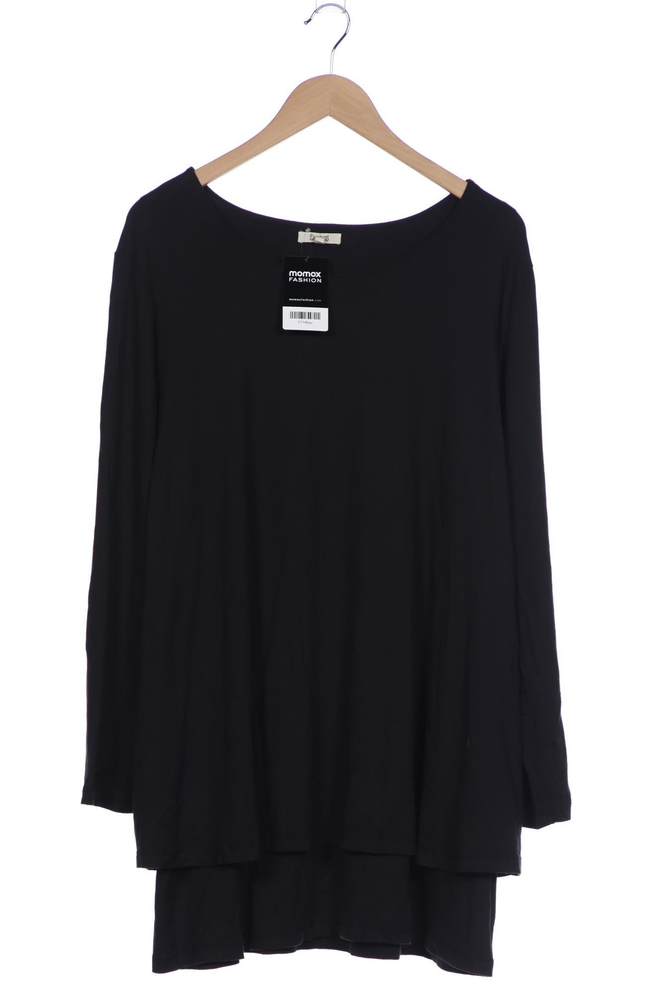 Deerberg Damen Langarmshirt, schwarz, Gr. 46