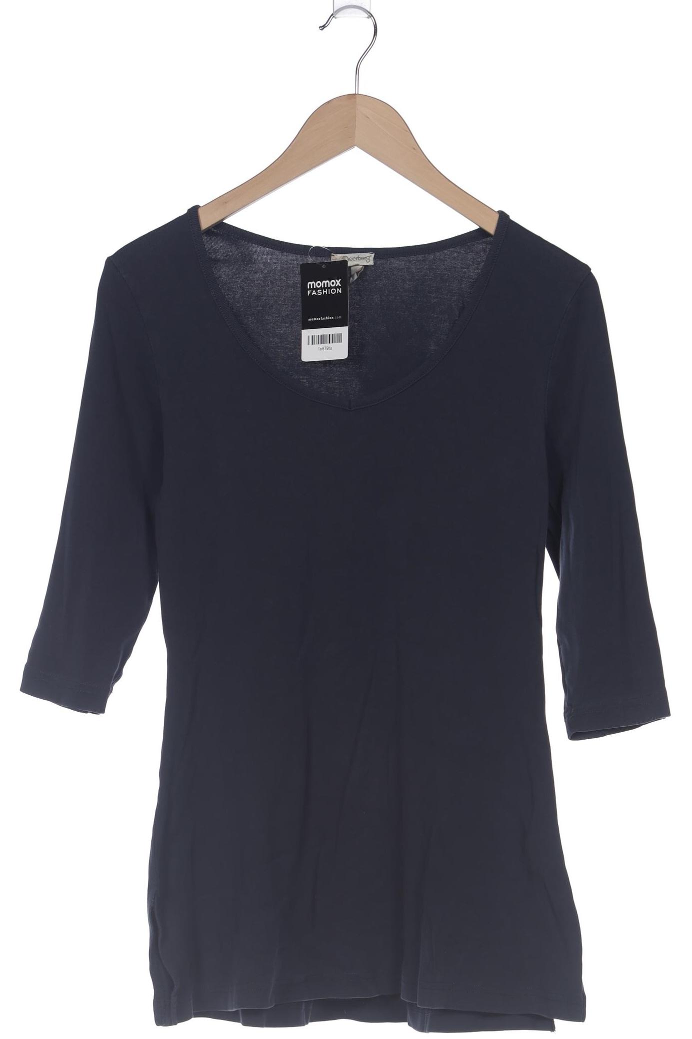 Deerberg Damen Langarmshirt, marineblau, Gr. 36