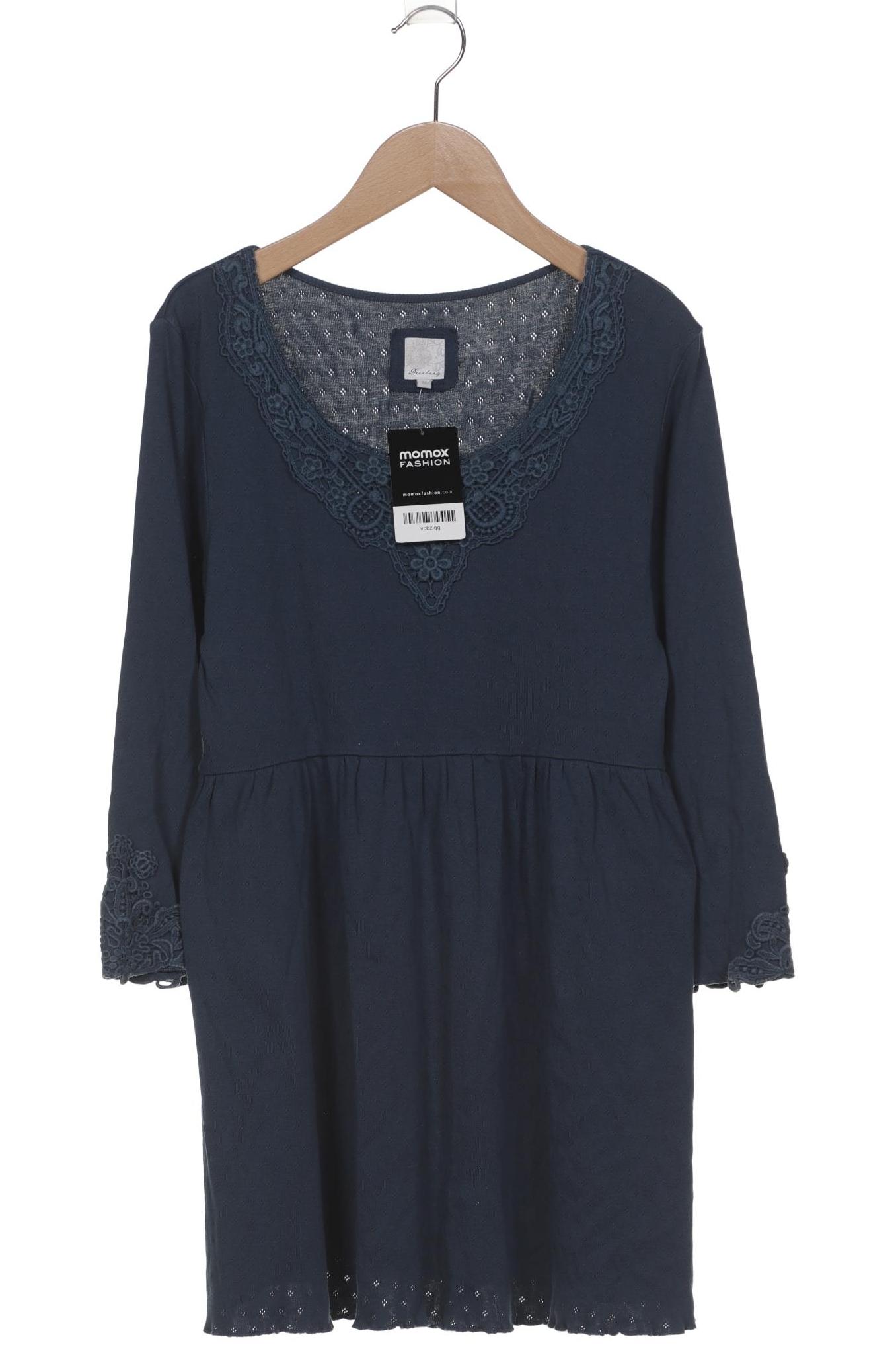 Deerberg Damen Langarmshirt, marineblau, Gr. 38