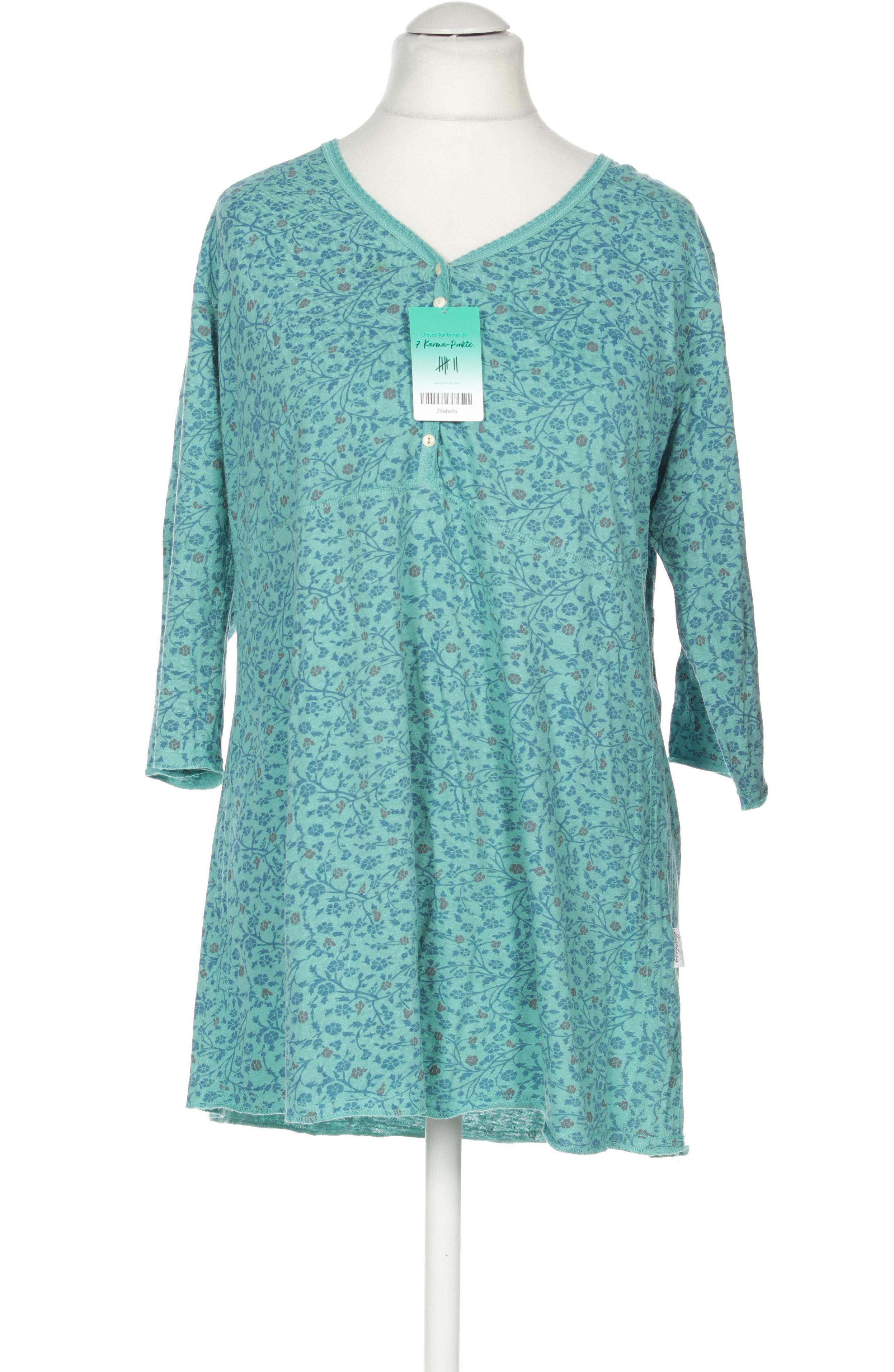 Deerberg Damen Langarmshirt, türkis, Gr.