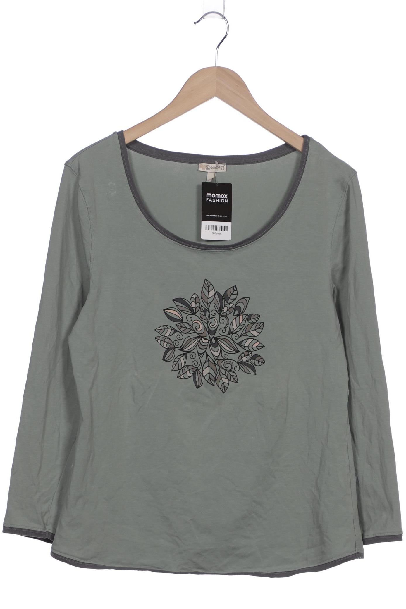 Deerberg Damen Langarmshirt, hellgrün, Gr. 42