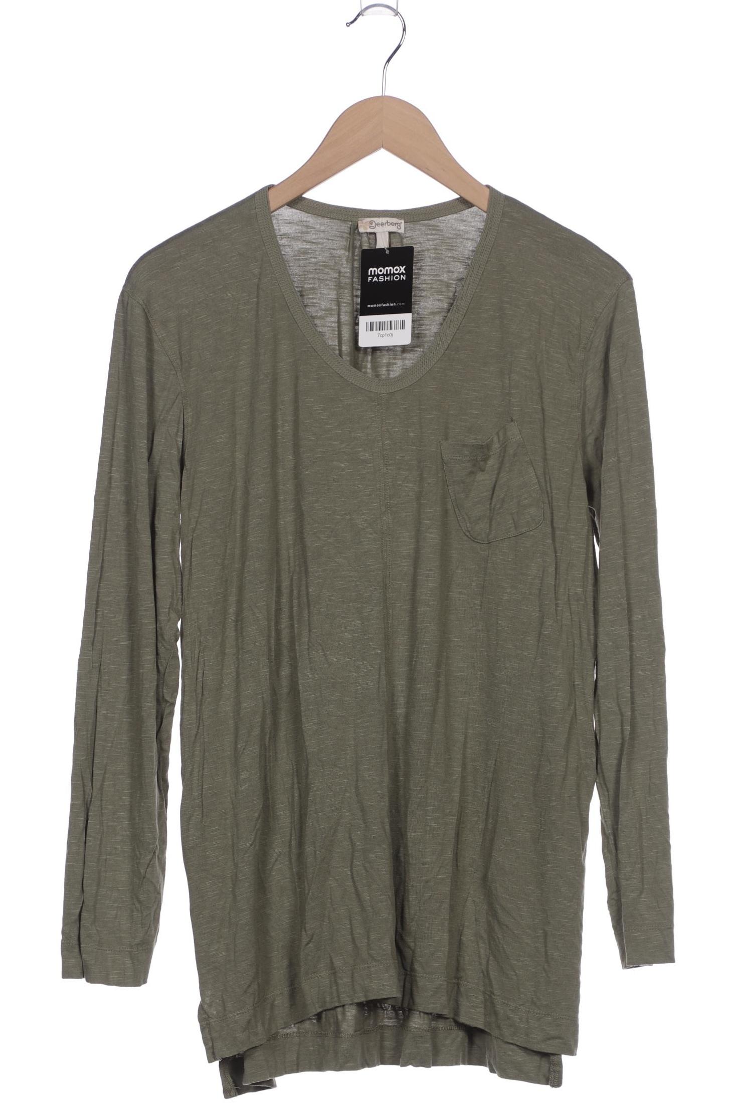 Deerberg Damen Langarmshirt, grün, Gr. 42