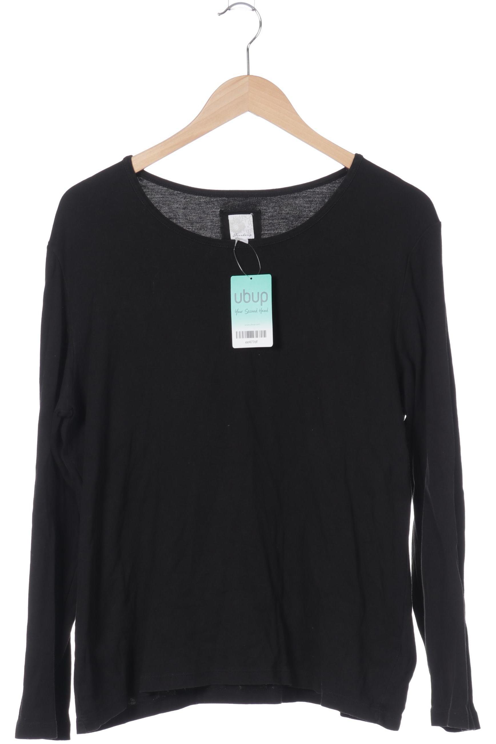 Deerberg Damen Langarmshirt, schwarz, Gr.