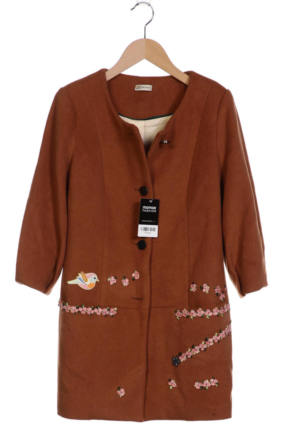 Deerberg Damen Mantel, braun, Gr. 42