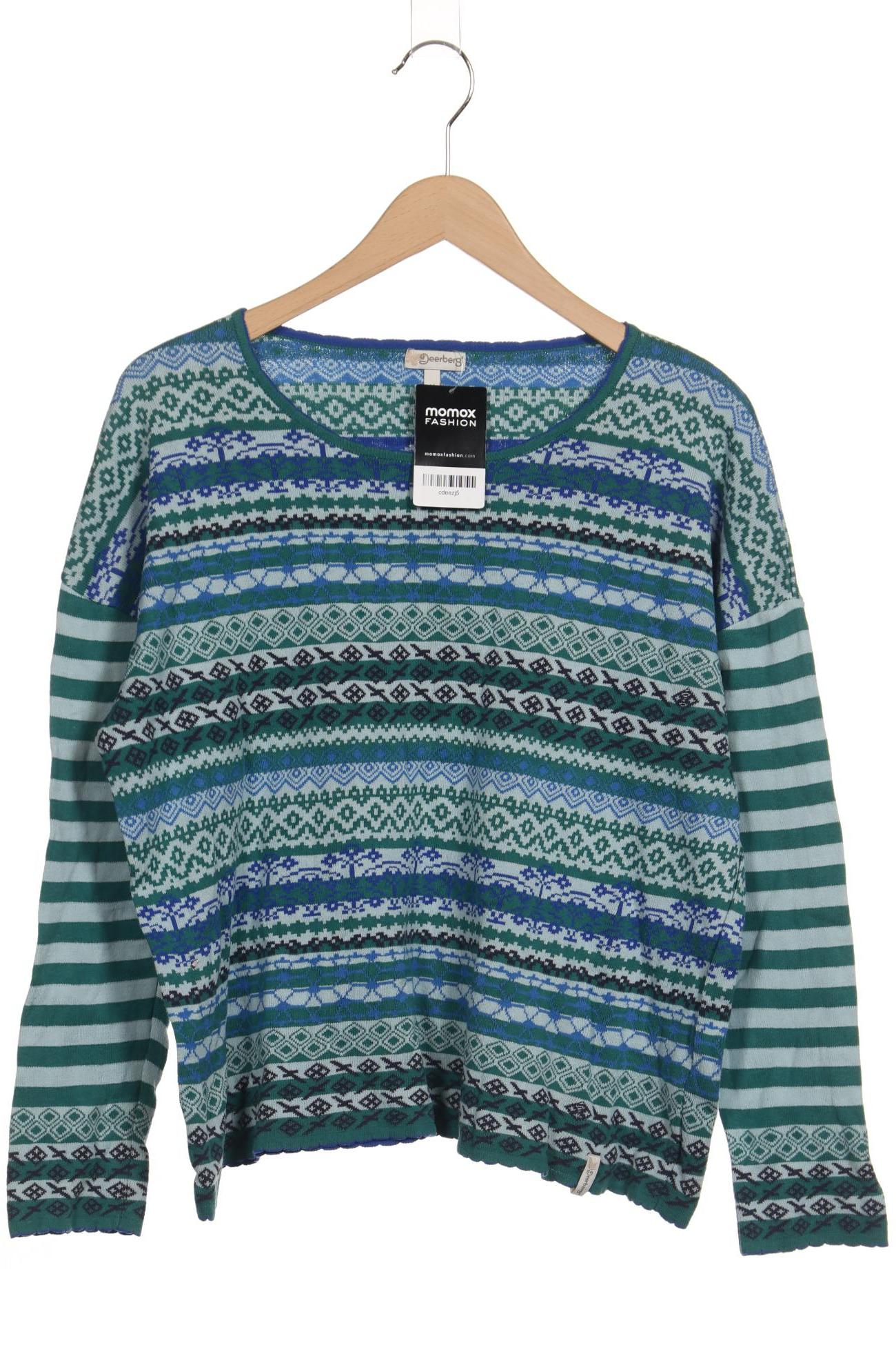 Deerberg Damen Pullover, türkis, Gr. 38