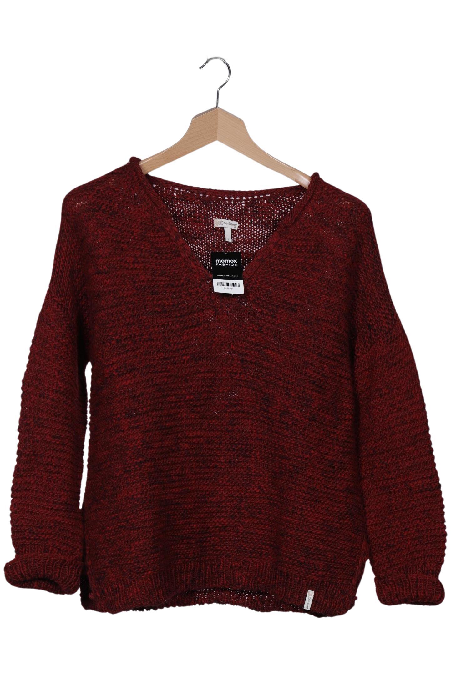 Deerberg Damen Pullover, bordeaux, Gr. 42