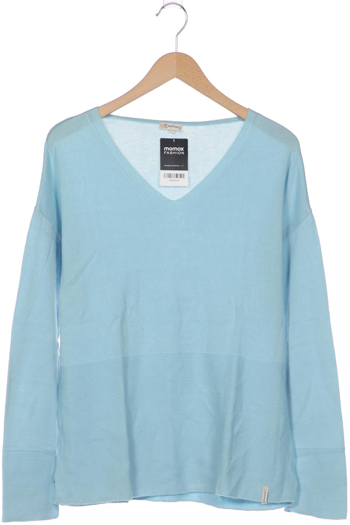 Deerberg Damen Pullover, blau, Gr. 38