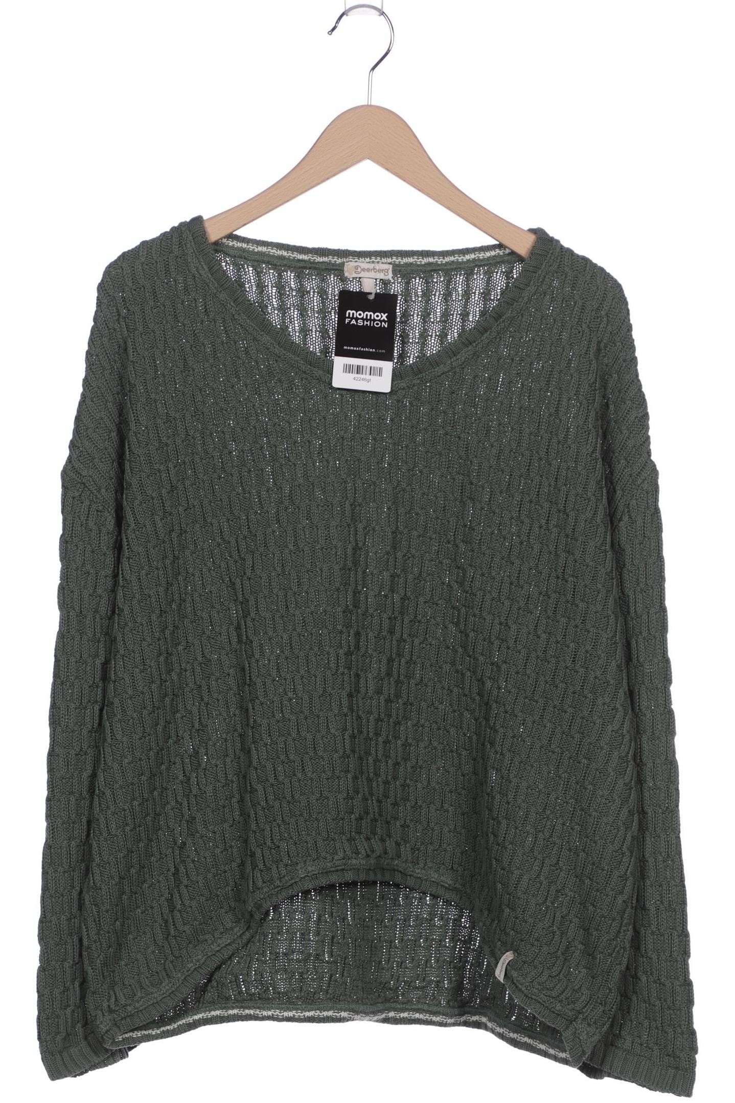 Deerberg Damen Pullover, grün, Gr. 42