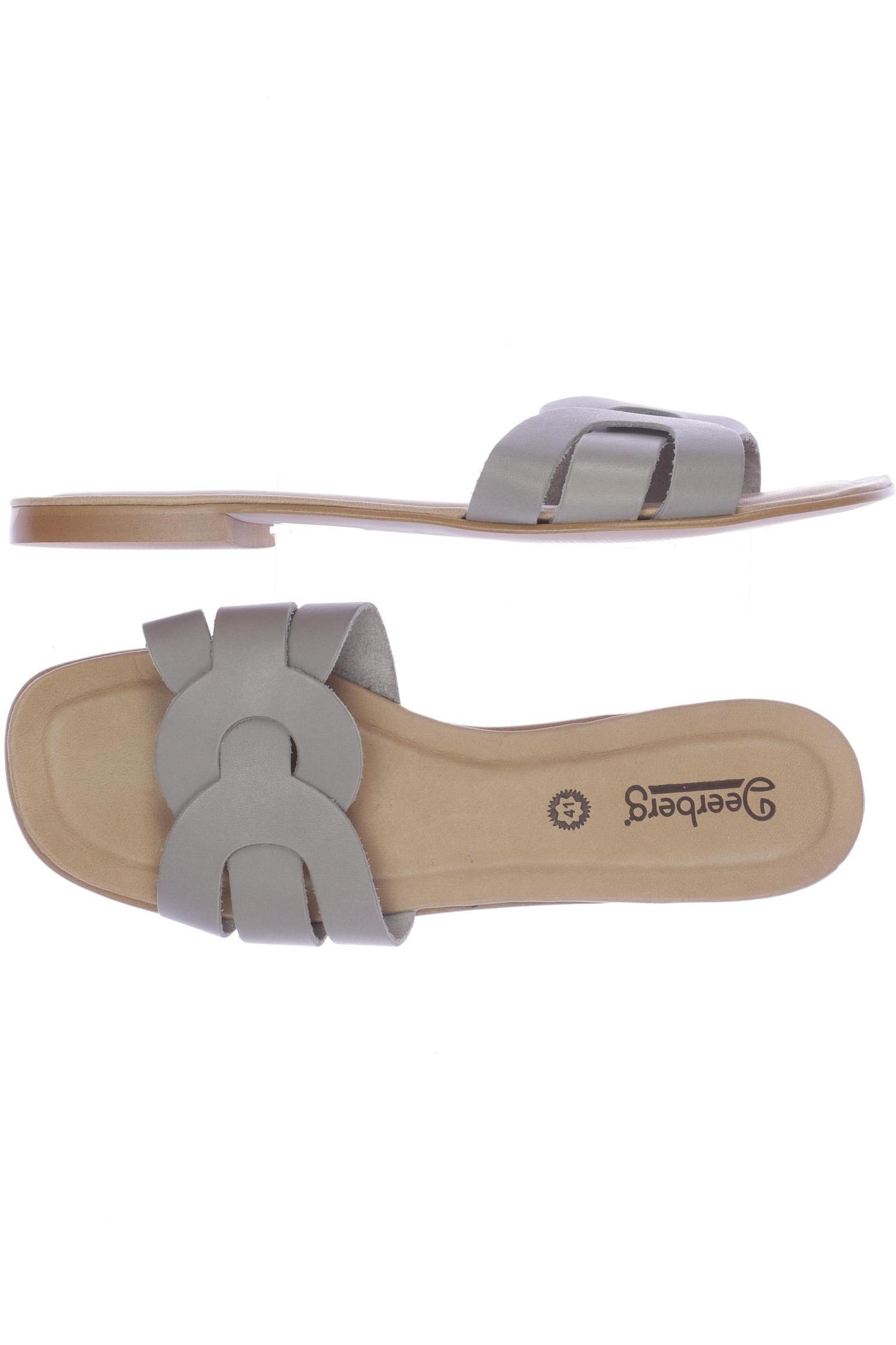 Deerberg Damen Sandale, grau, Gr. 41