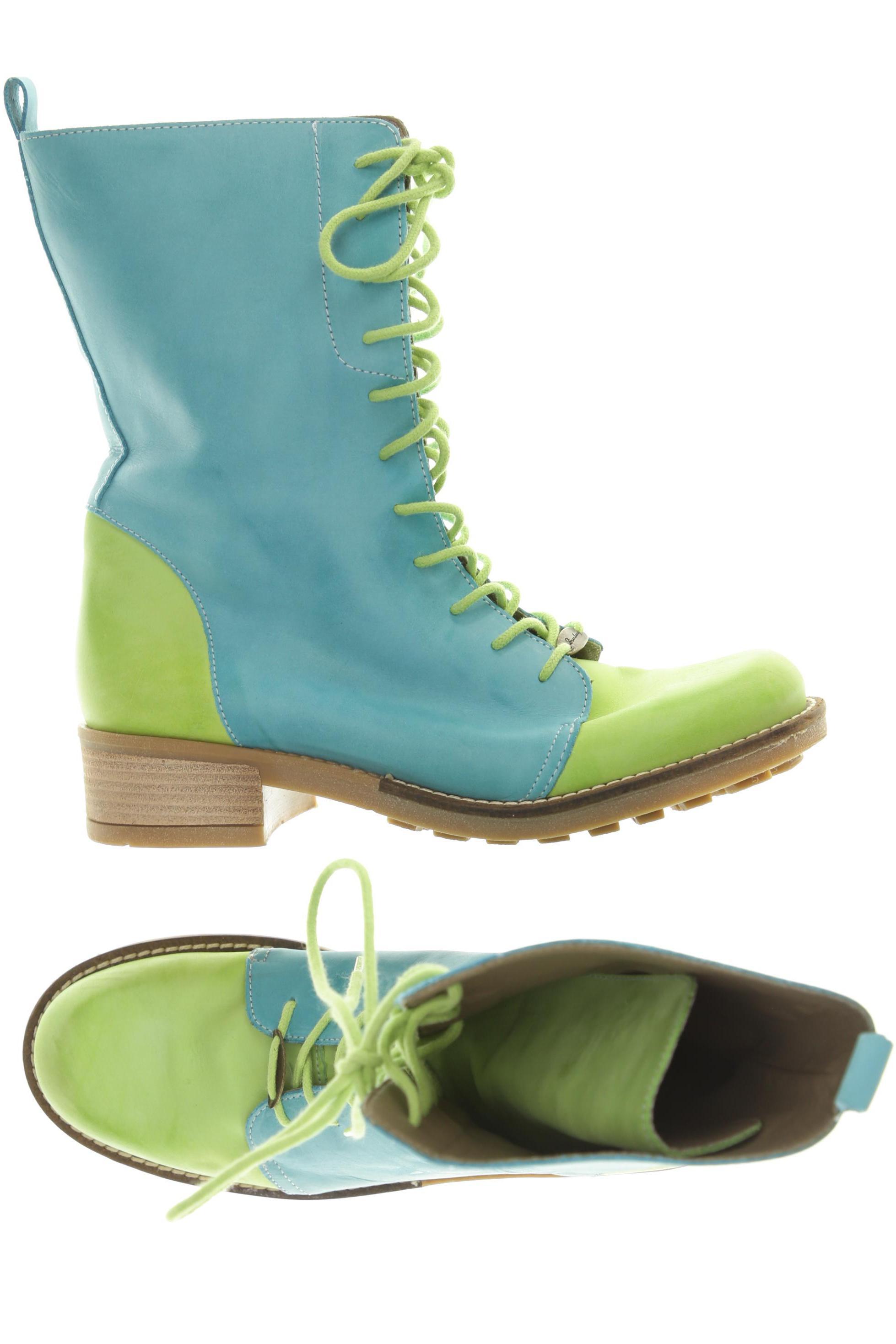 Deerberg Damen Stiefel, türkis, Gr. 39