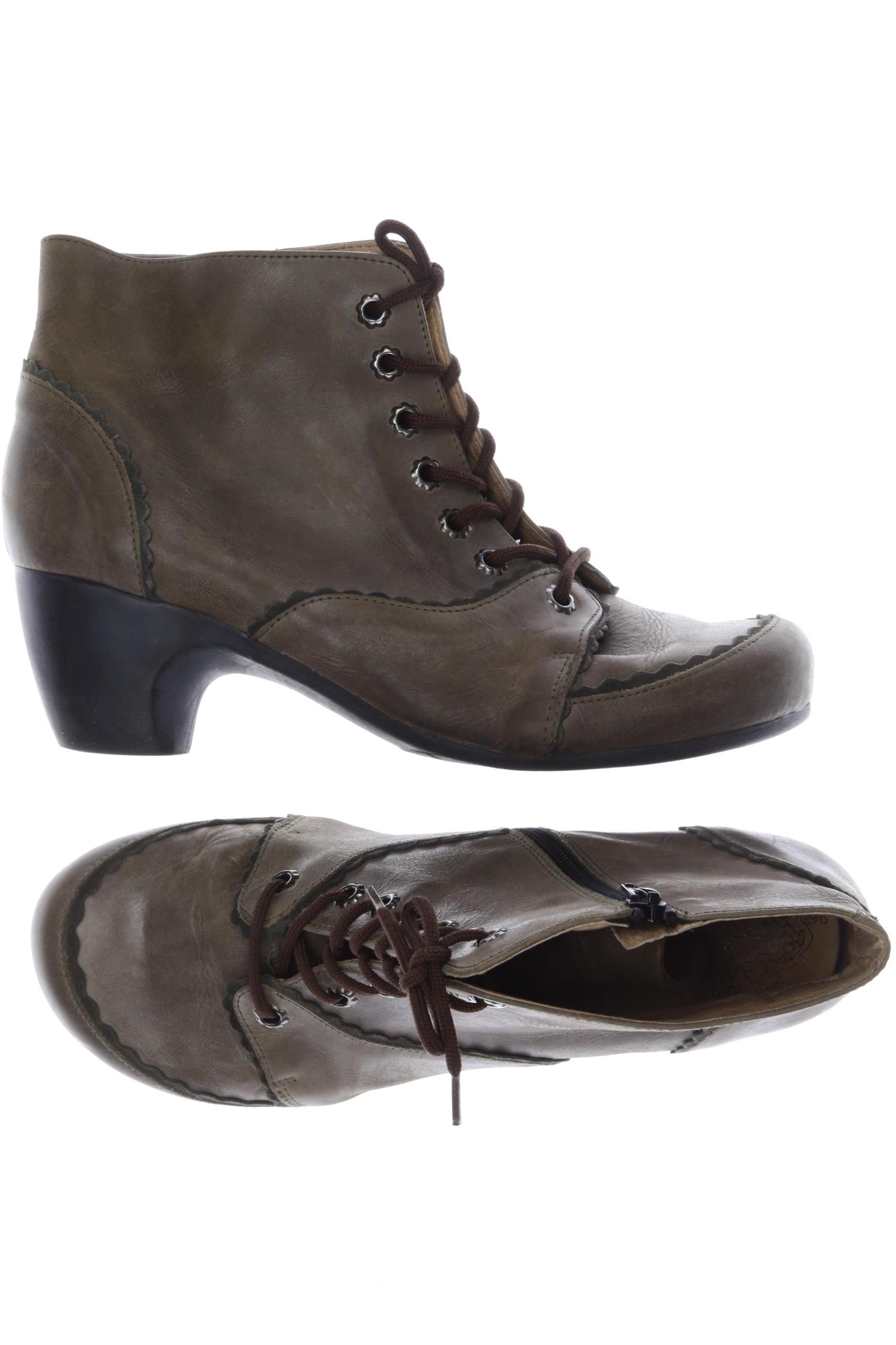 Deerberg Damen Stiefelette, beige, Gr. 42