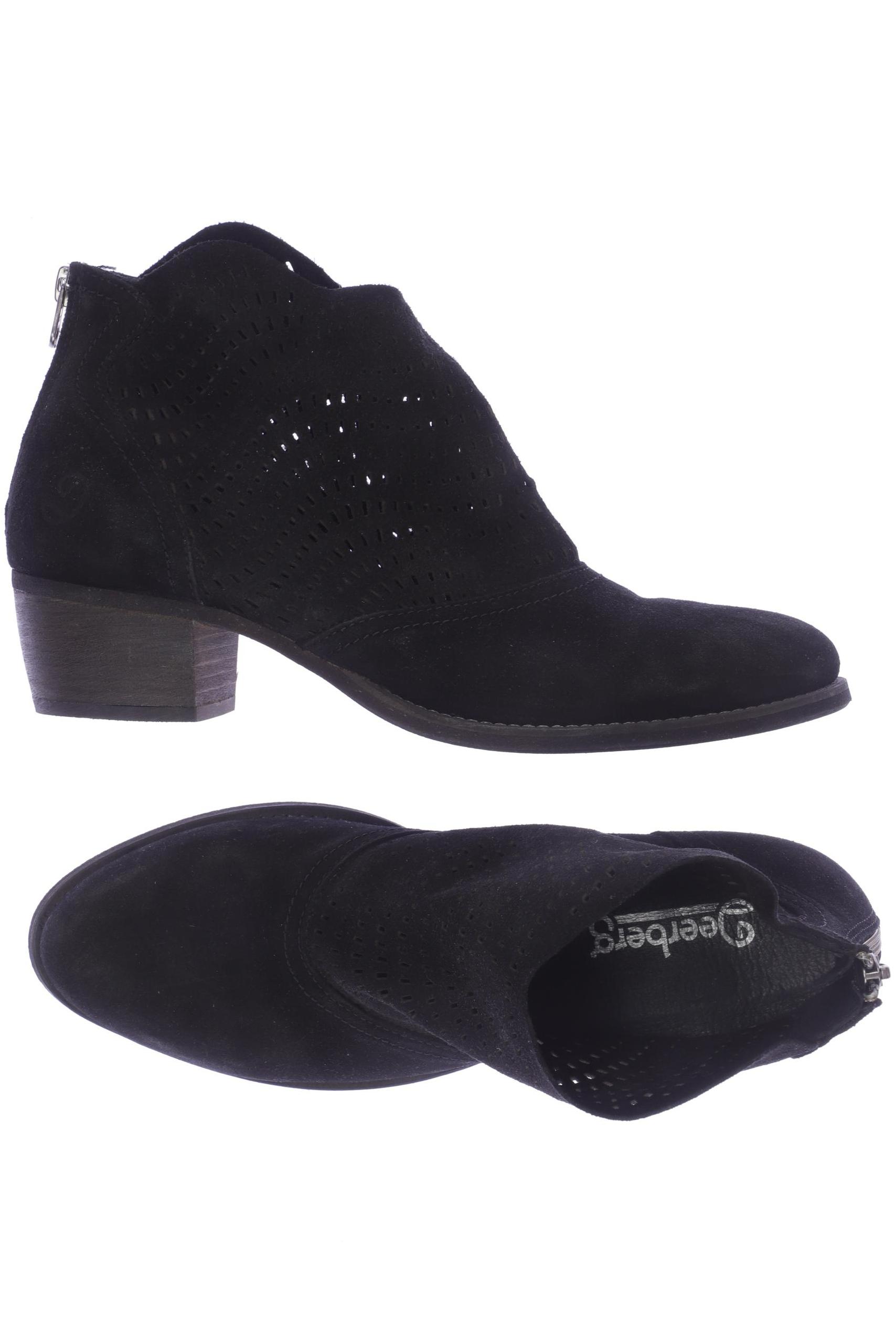 Deerberg Damen Stiefelette, schwarz, Gr. 41