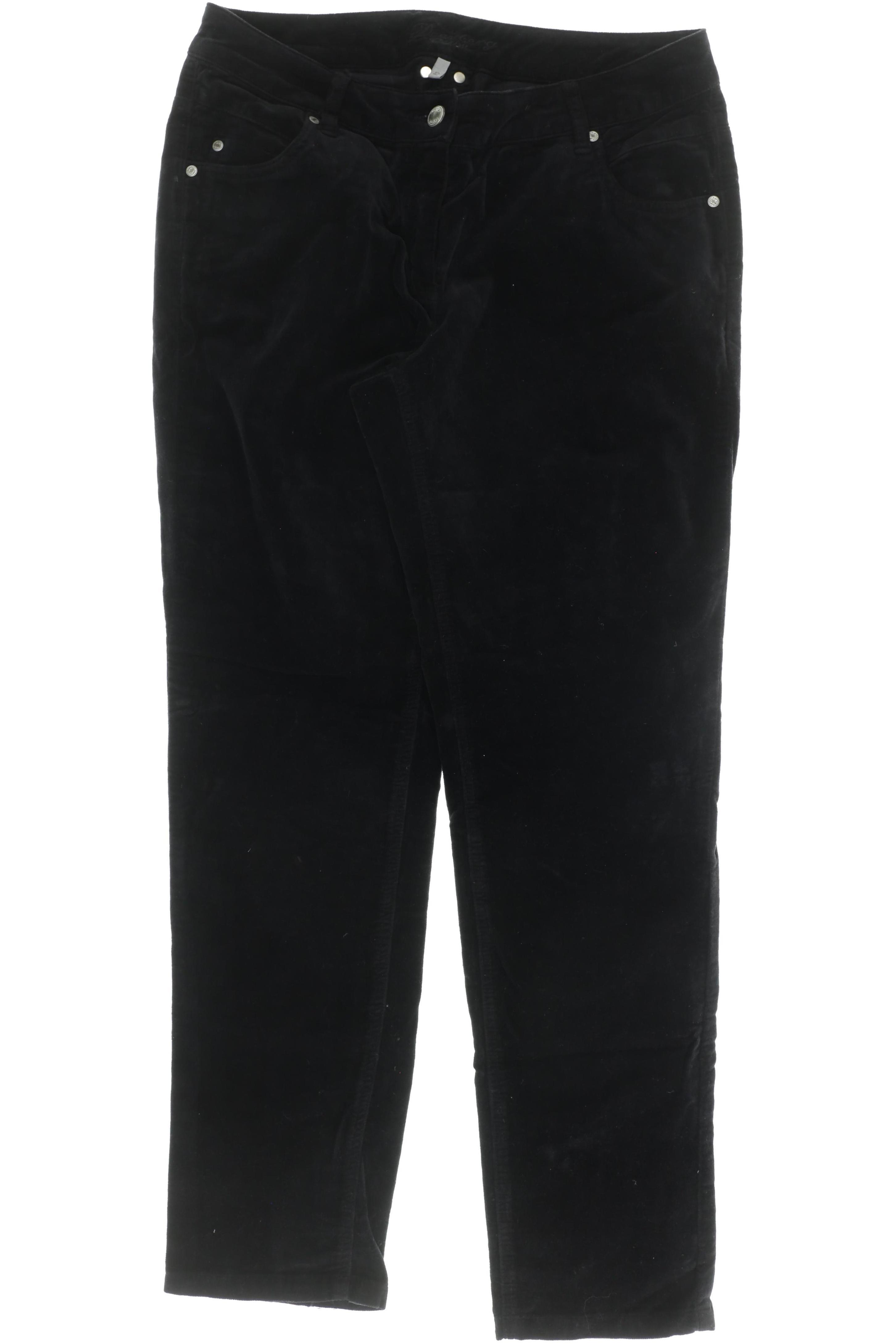Deerberg Damen Stoffhose, schwarz, Gr. 42