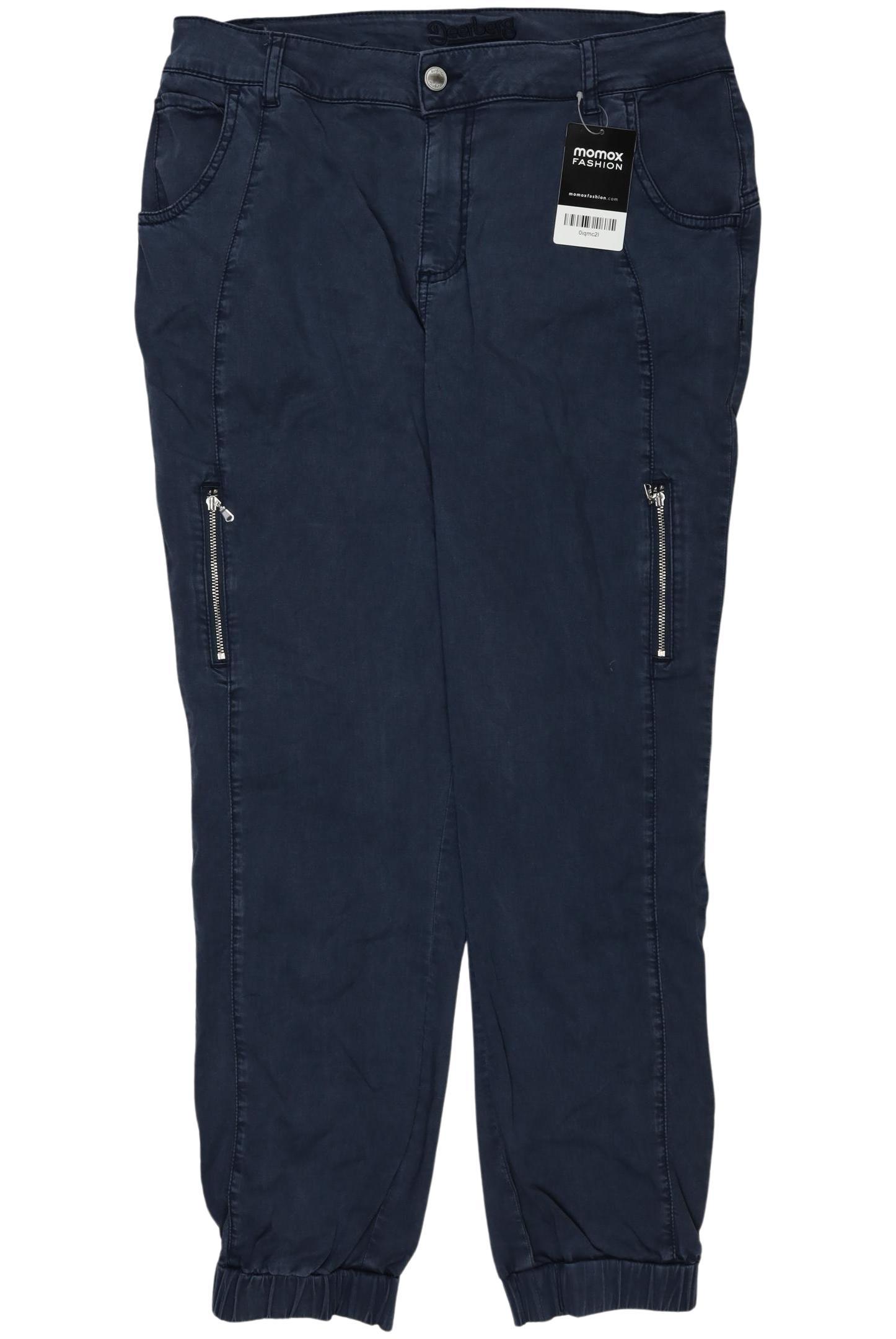 Deerberg Damen Stoffhose, marineblau, Gr. 42