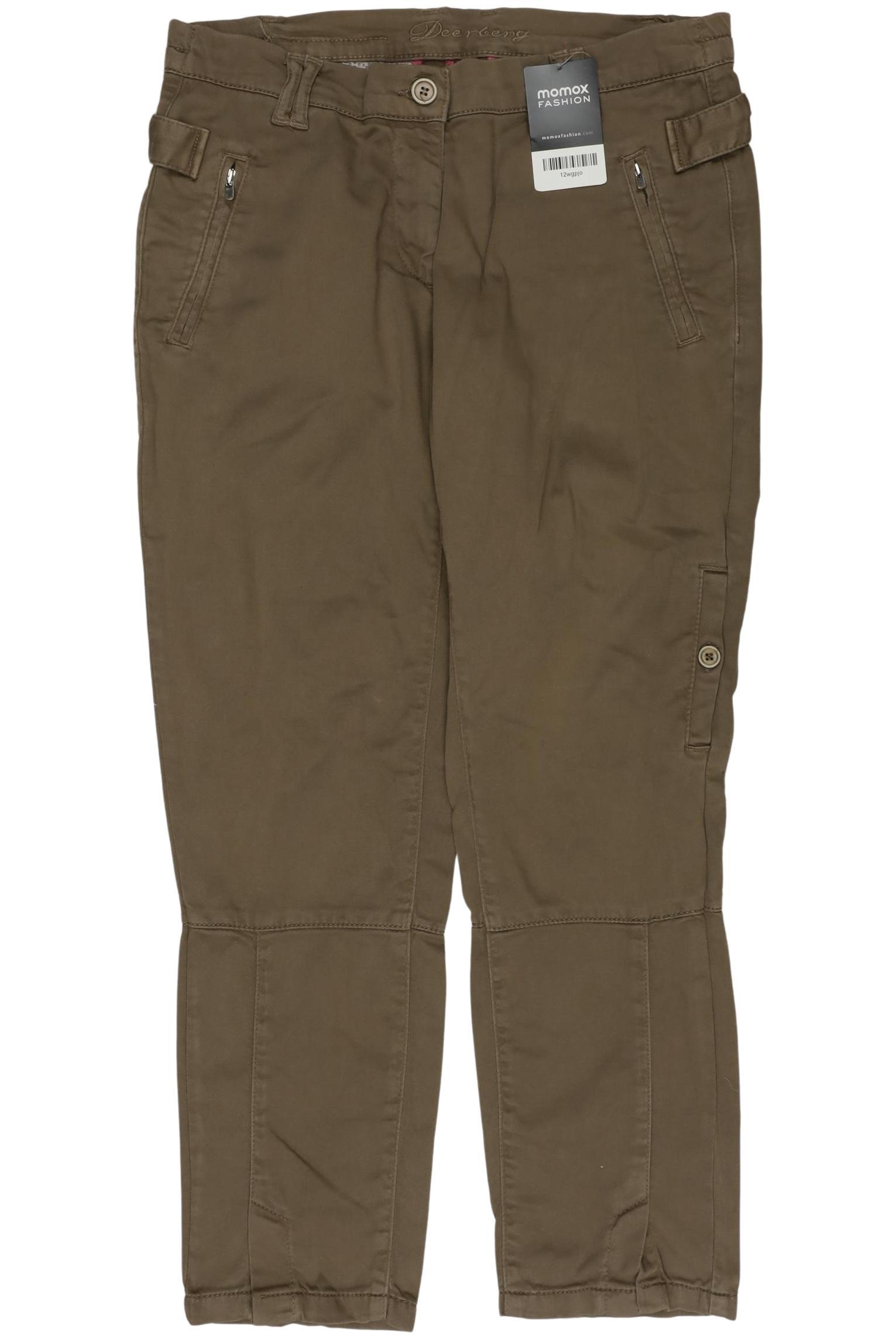 Deerberg Damen Stoffhose, braun, Gr. 36