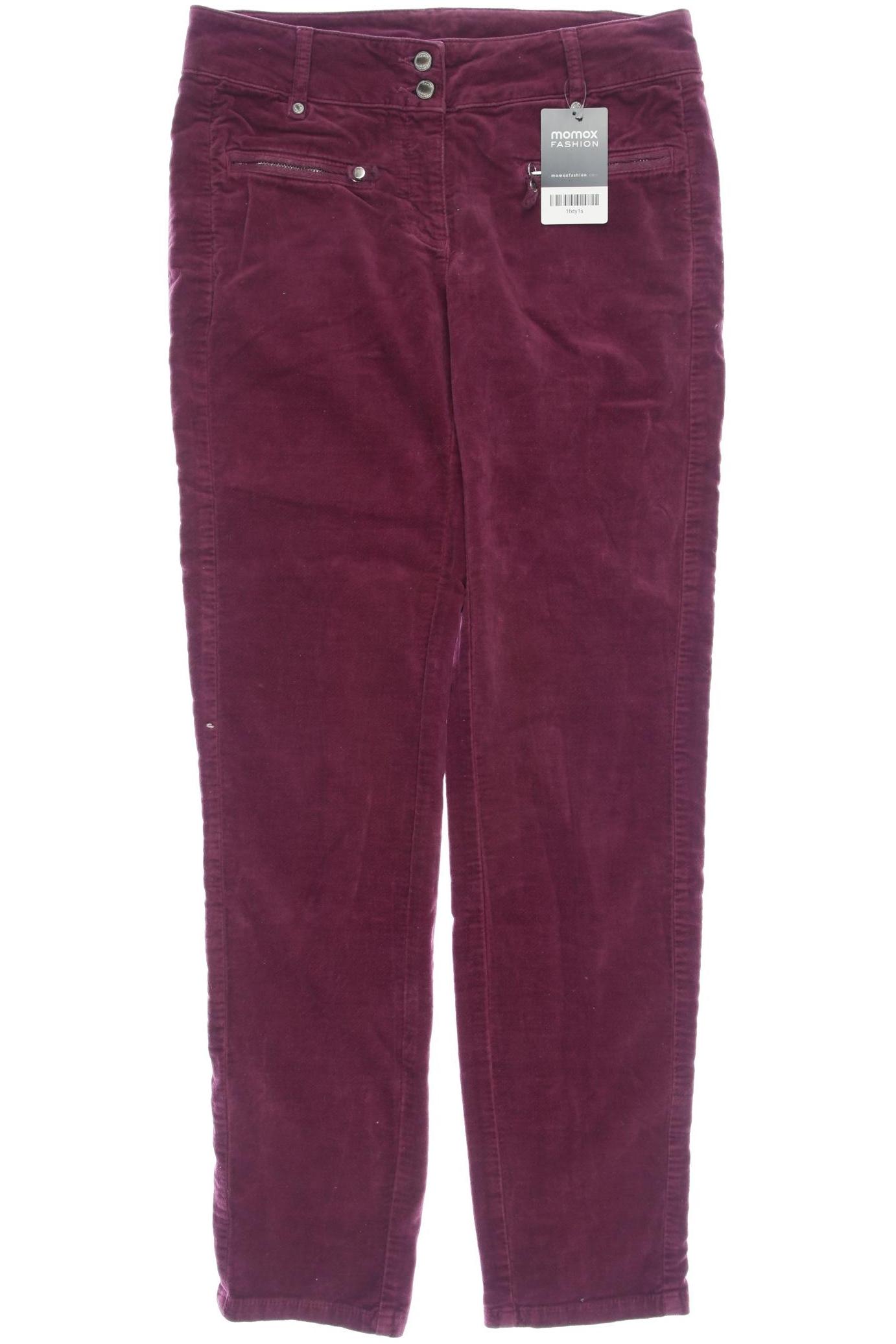 Deerberg Damen Stoffhose, bordeaux, Gr. 36