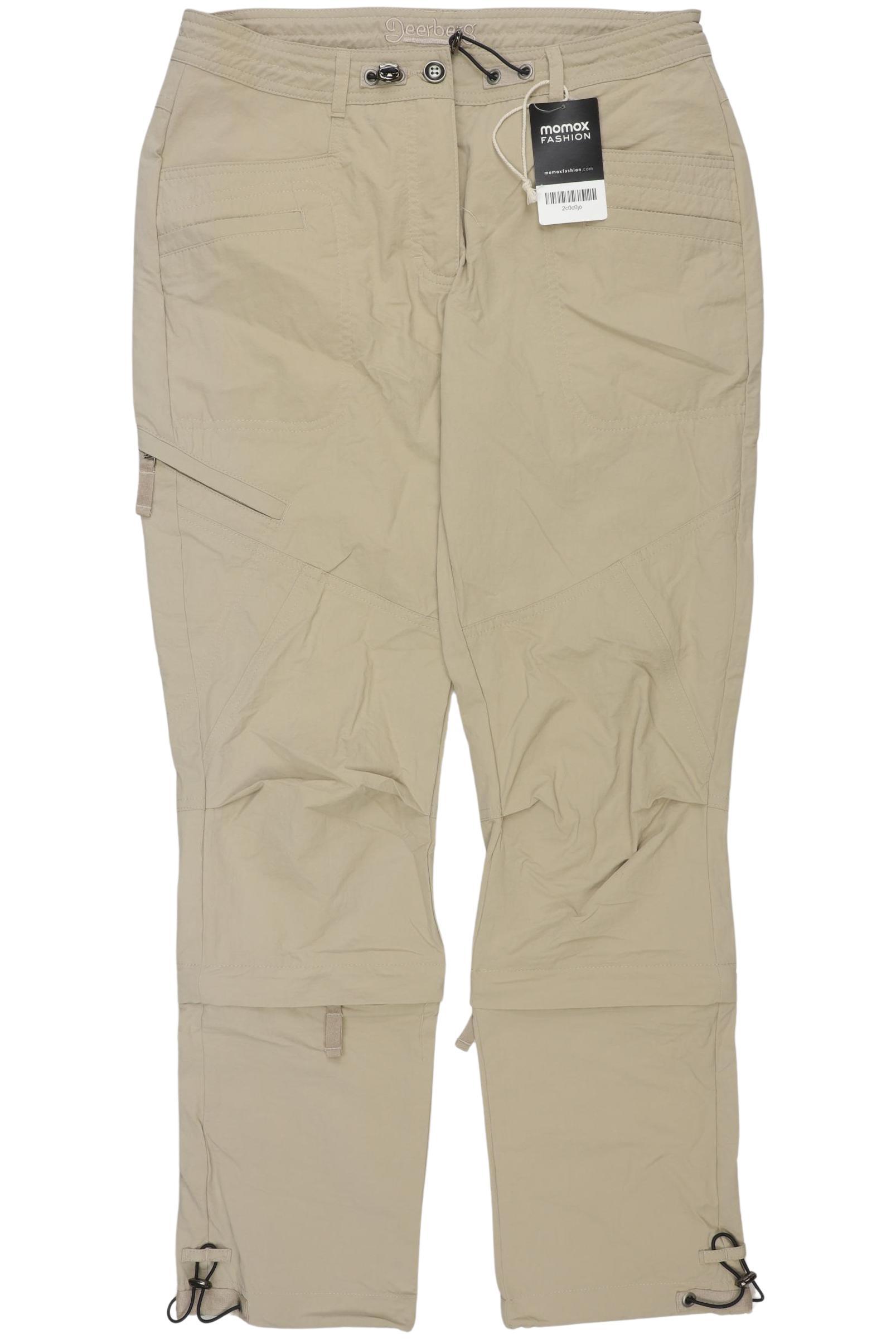 Deerberg Damen Stoffhose, beige, Gr. 36