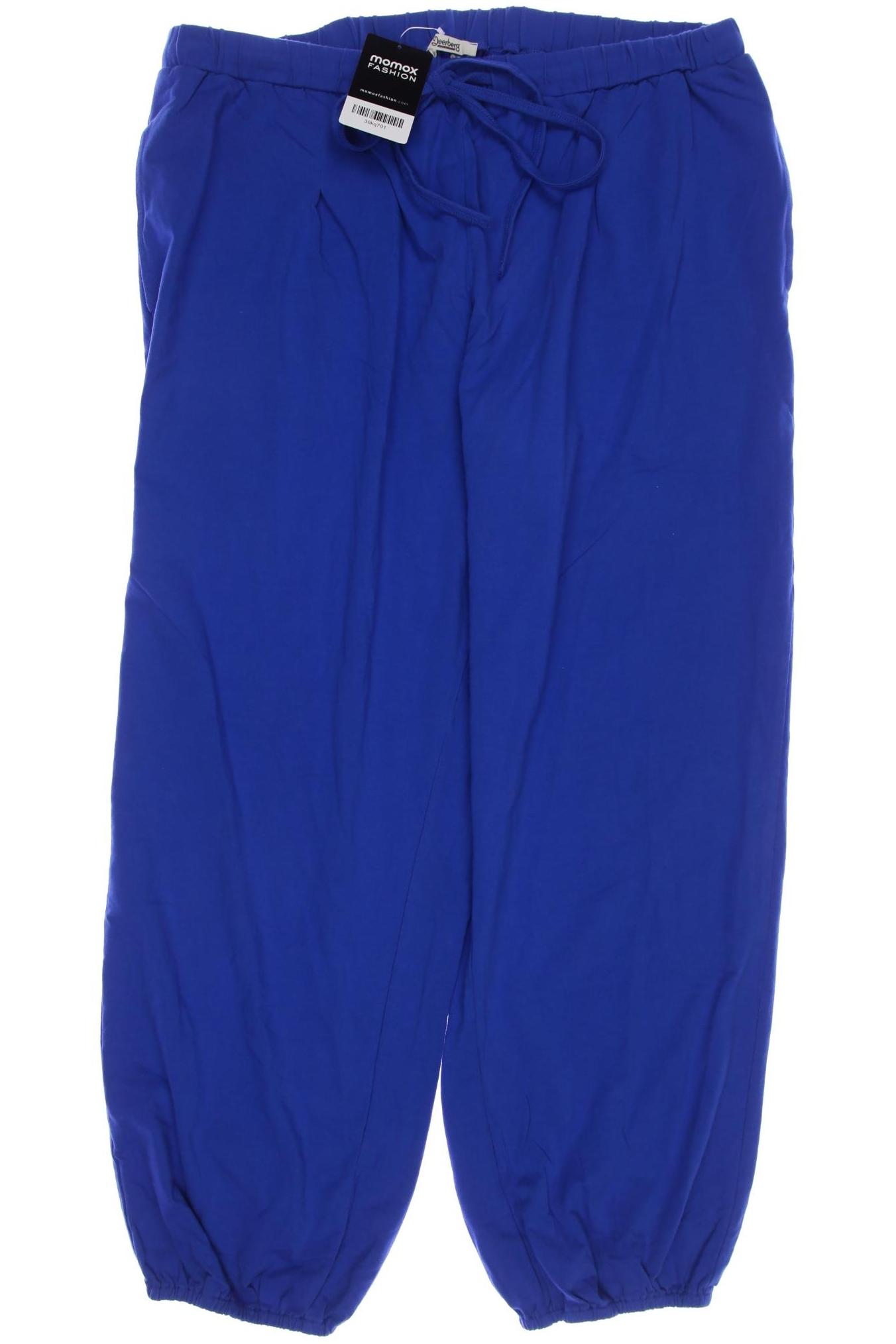 Deerberg Damen Stoffhose, blau, Gr. 0