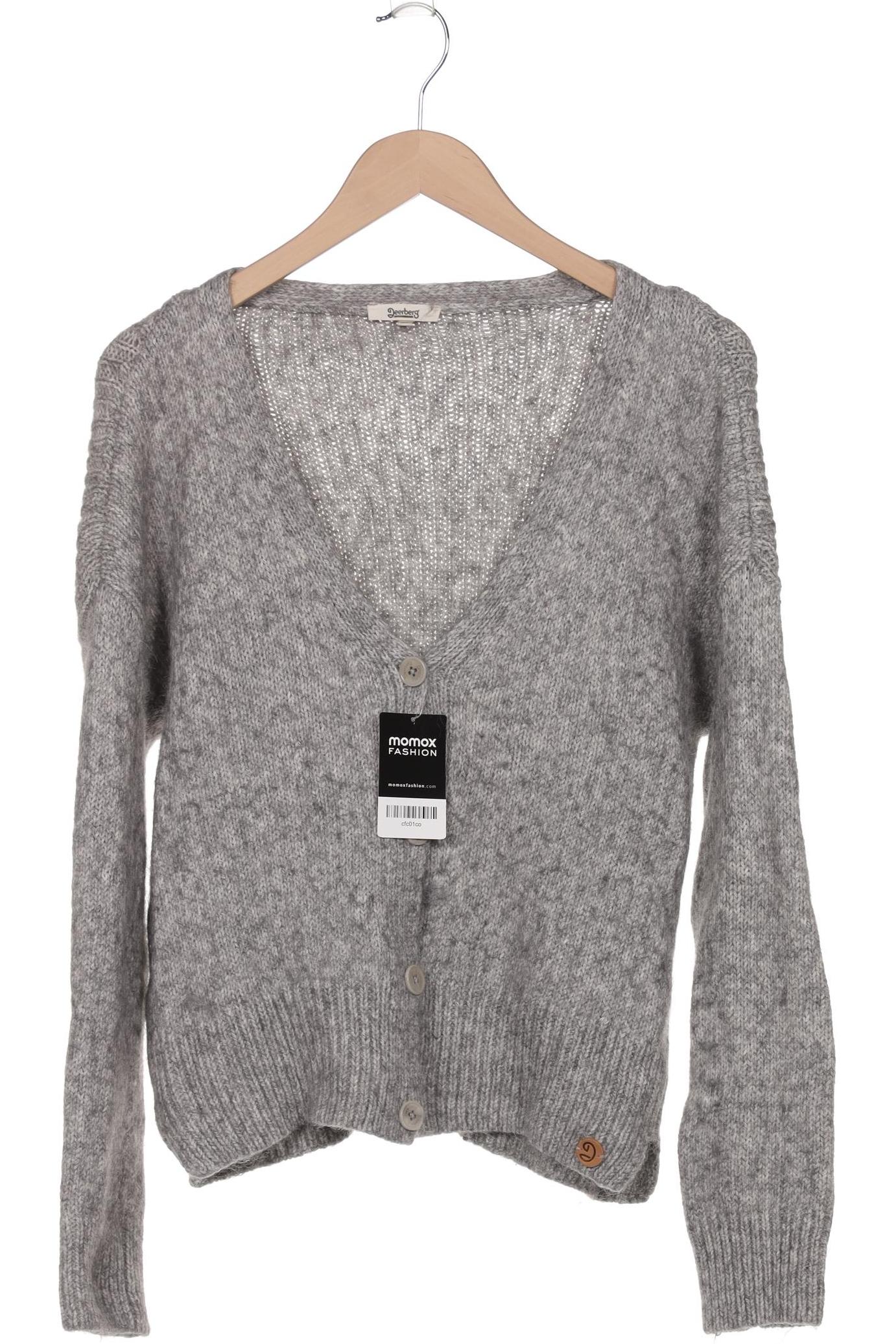 Deerberg Damen Strickjacke, grau, Gr. 38