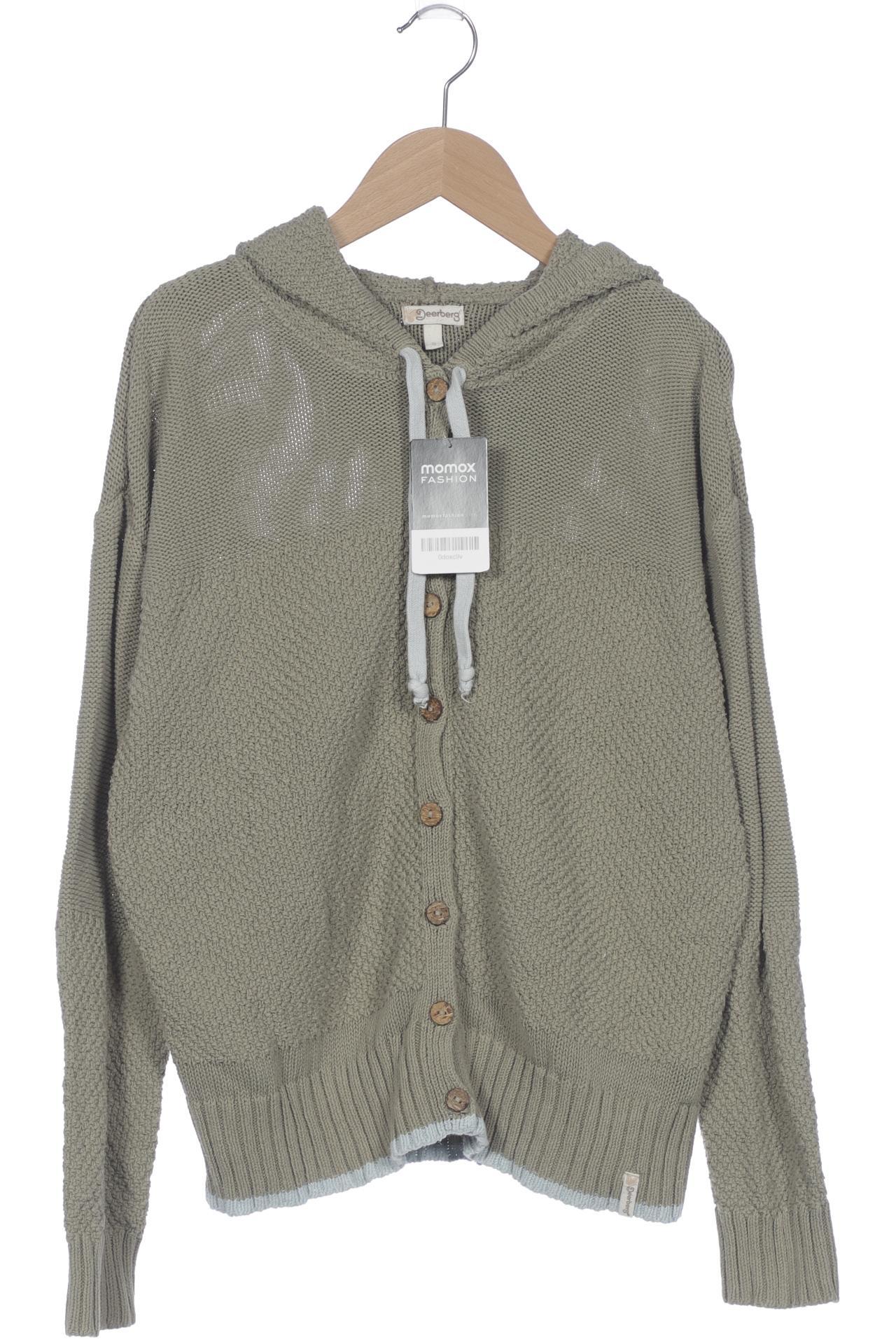 Deerberg Damen Strickjacke, grün, Gr. 36