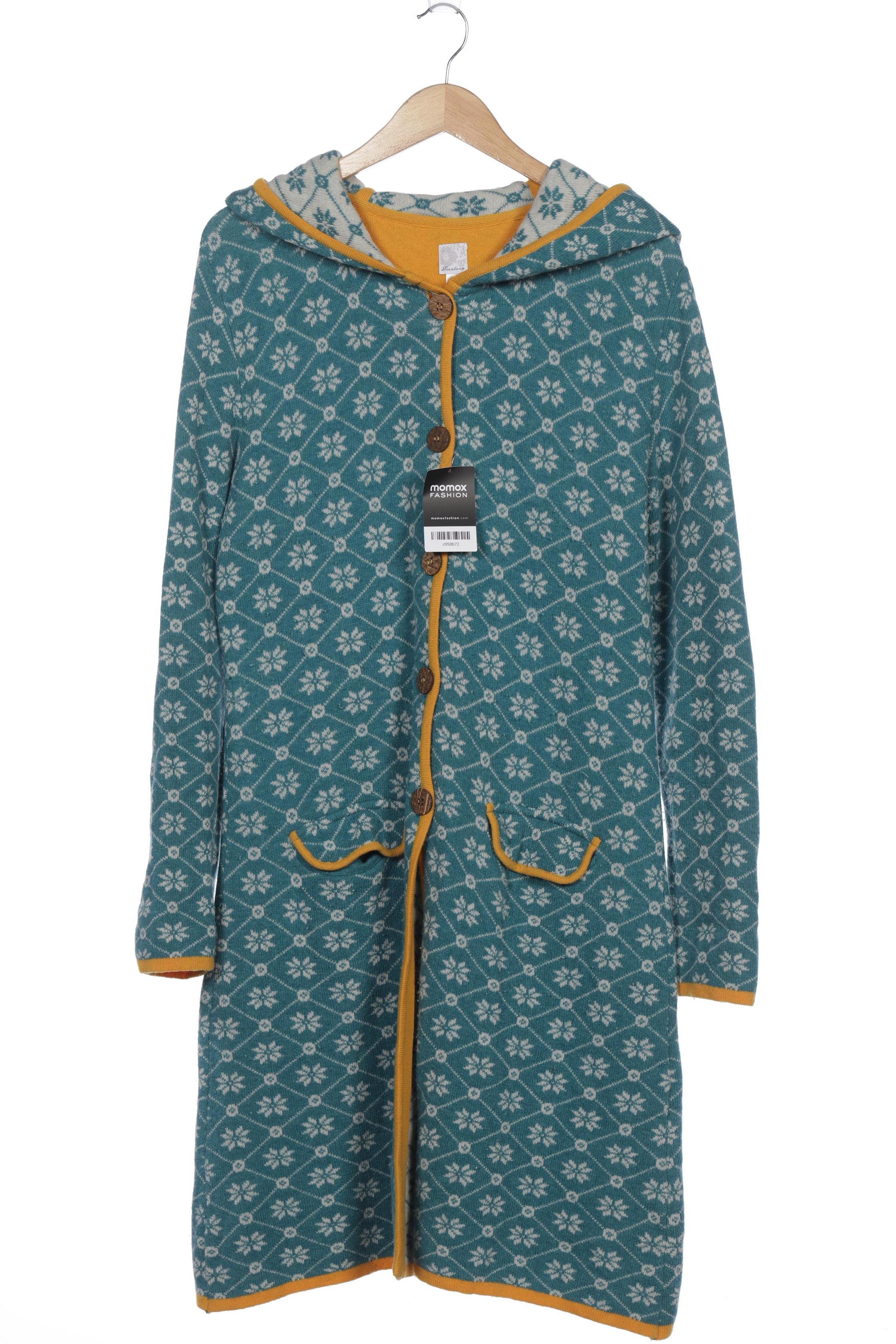 Deerberg Damen Strickjacke, türkis, Gr. 42