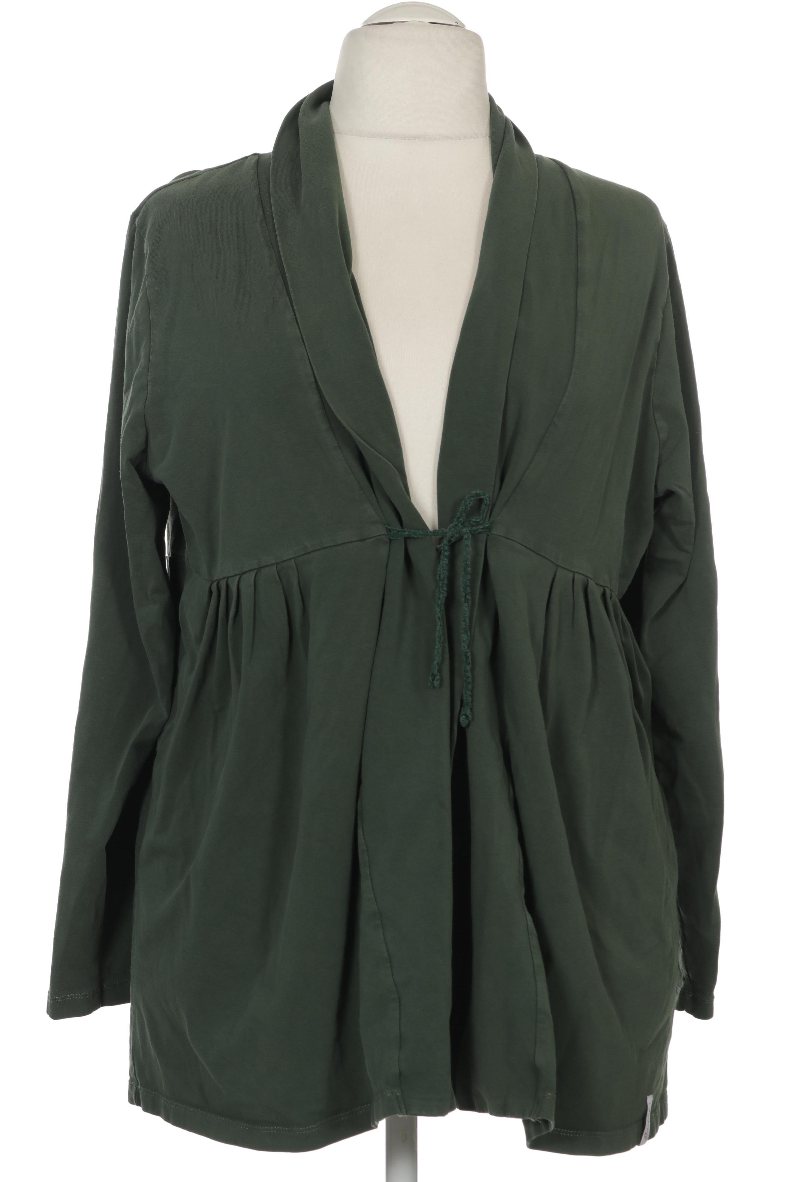 Deerberg Damen Strickjacke, grün, Gr. 46
